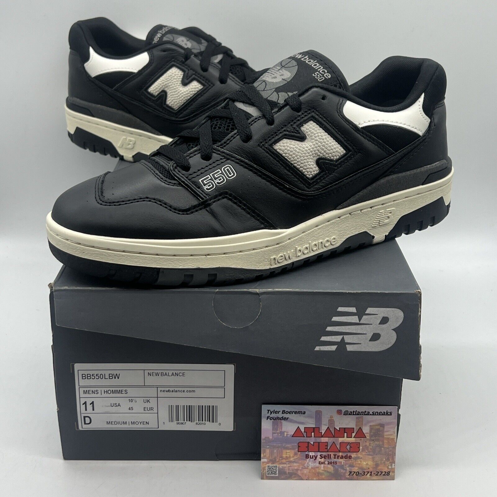 Size 11 - New Balance 550 Panda Brand New Og All