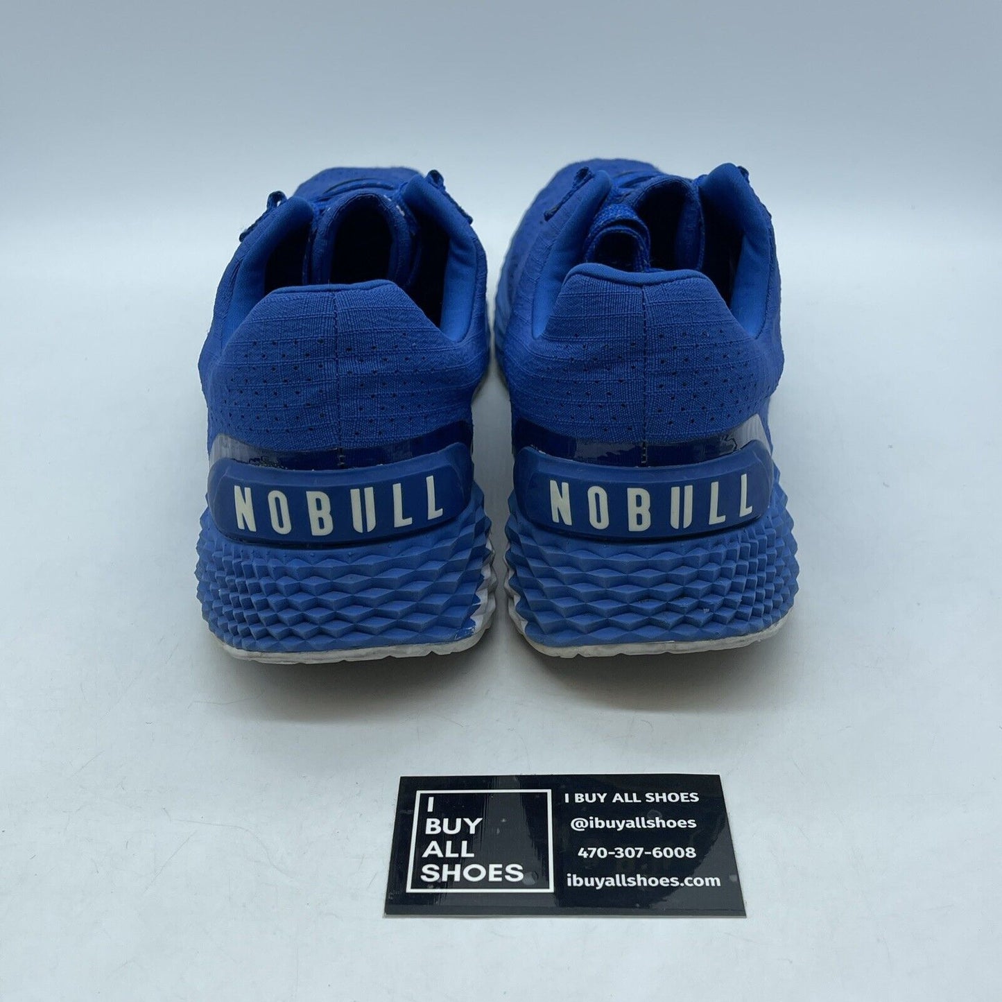 Size 13 - NOBULL Ripstop Runner Shoes White Suede