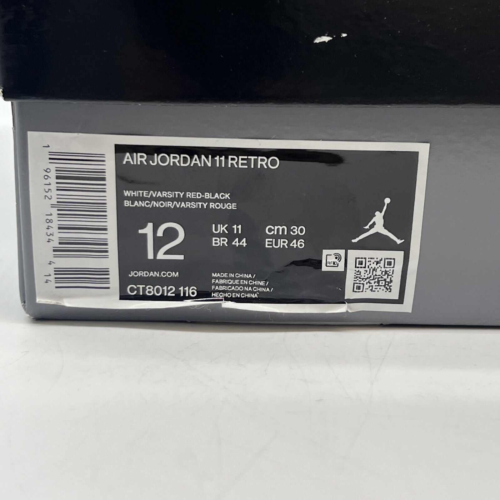 Size 12 - Jordan 11 Retro High Cherry Brand New Og All
