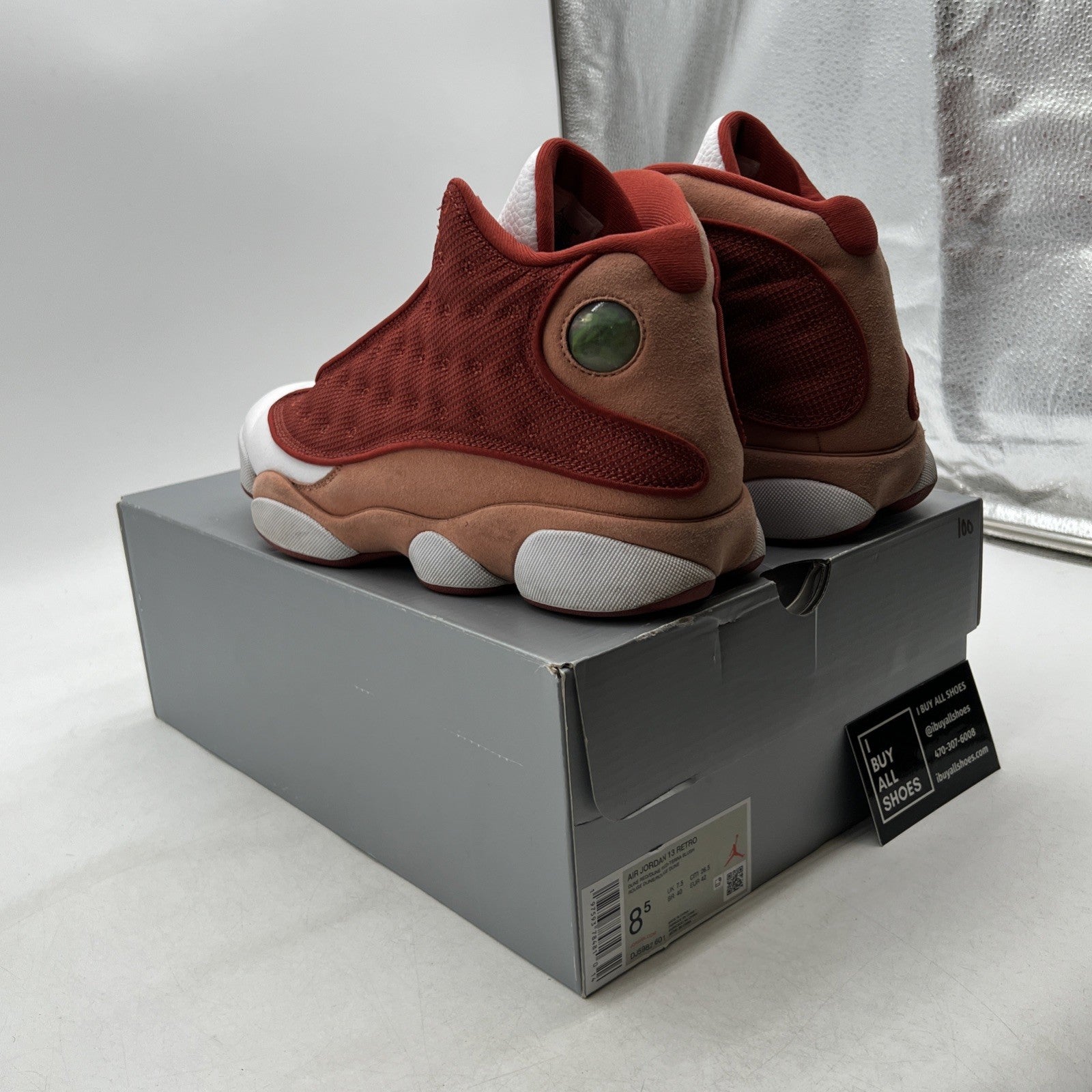 Size 8.5 - Air Jordan 13 Retro Dune Red (DJ5982-601)