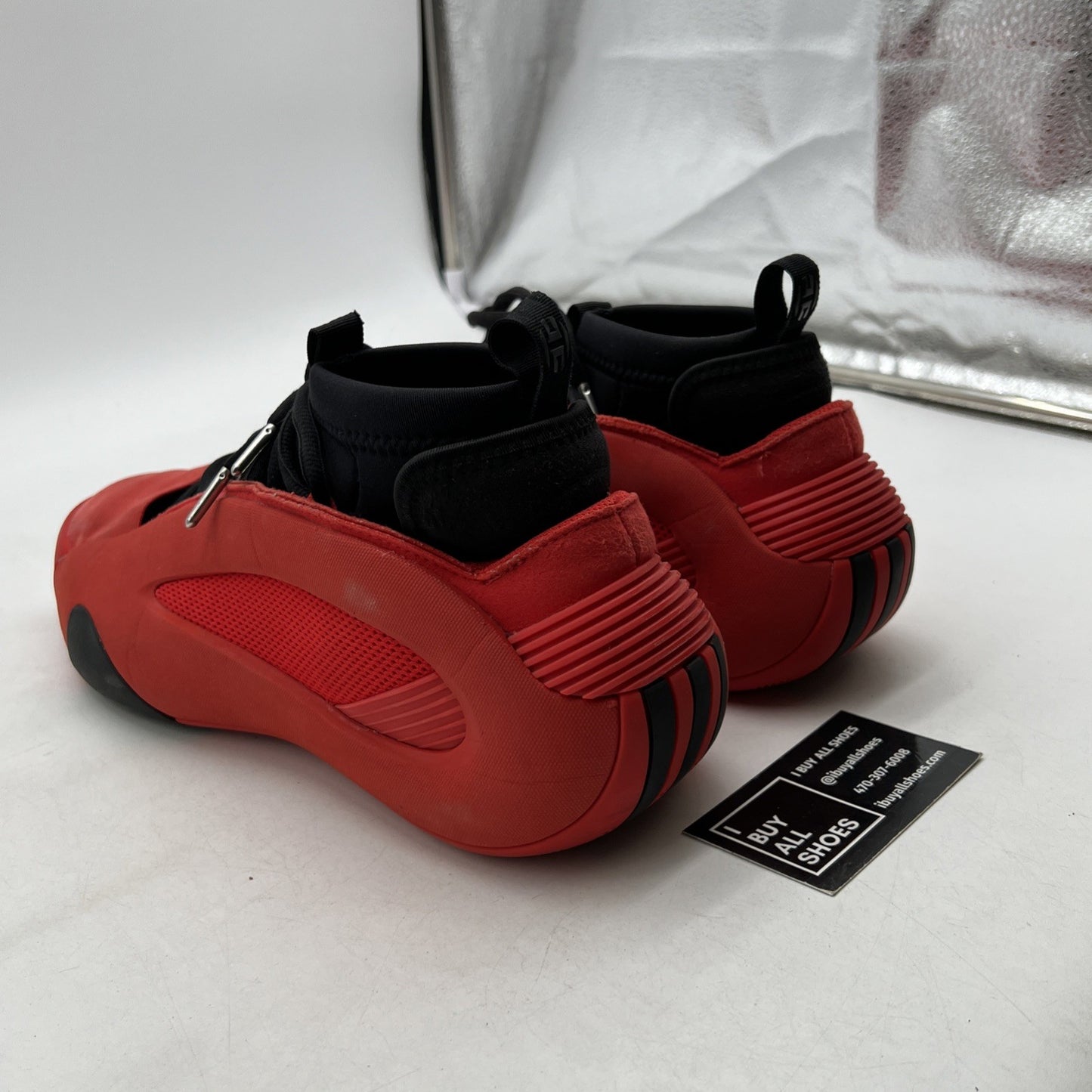 Size 10.5 - adidas Harden Vol. 8 Luxury Red (IG6588)