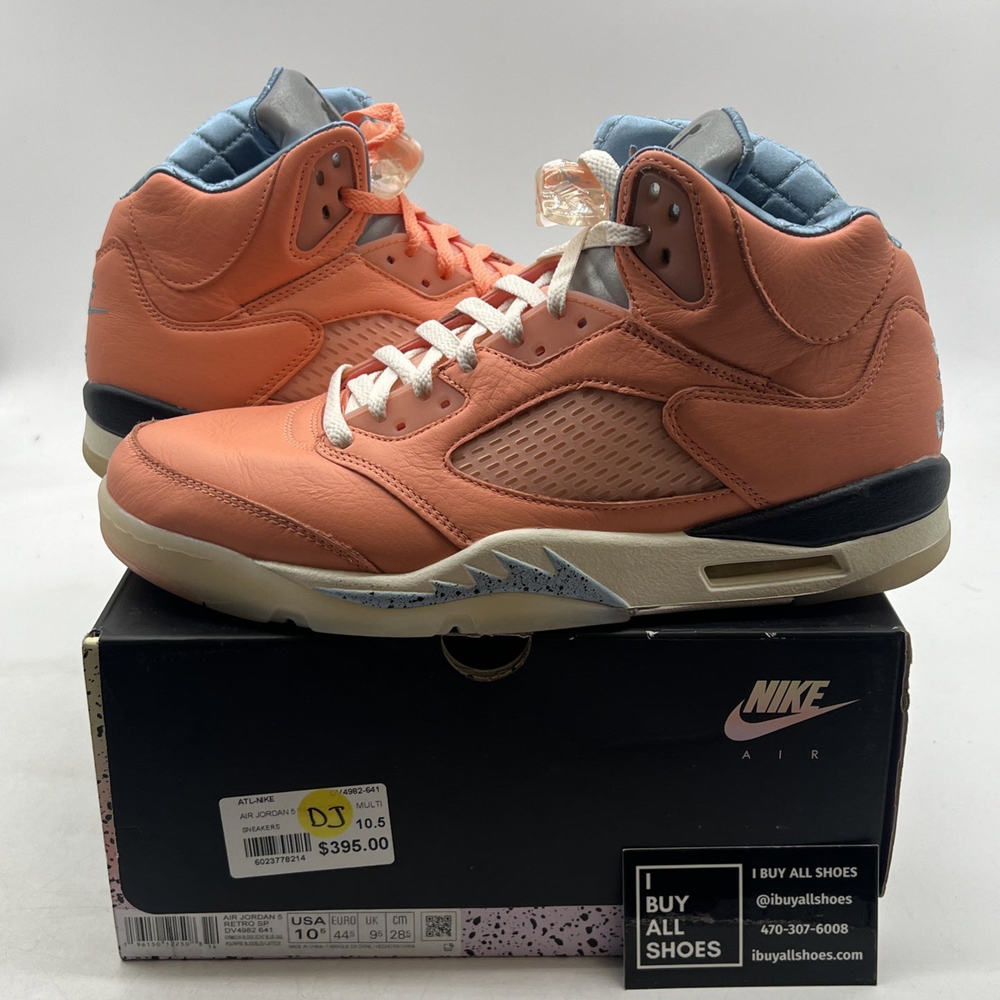 Size 10.5 - Air Jordan 5 Retro x DJ Khaled Mid We The Best - Crimson Bliss