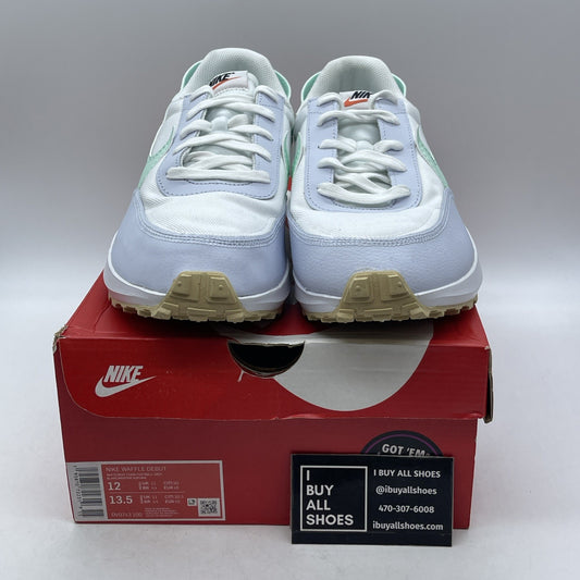 Size 12 - Nike Waffle Debut White Mint Foam Gum (DV0743-100)