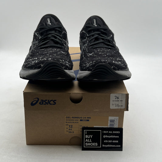 Size 12 - ASICS GEL-NIMBUS™ 24 MK Running Shoes in Black/Black (1011B360-002)