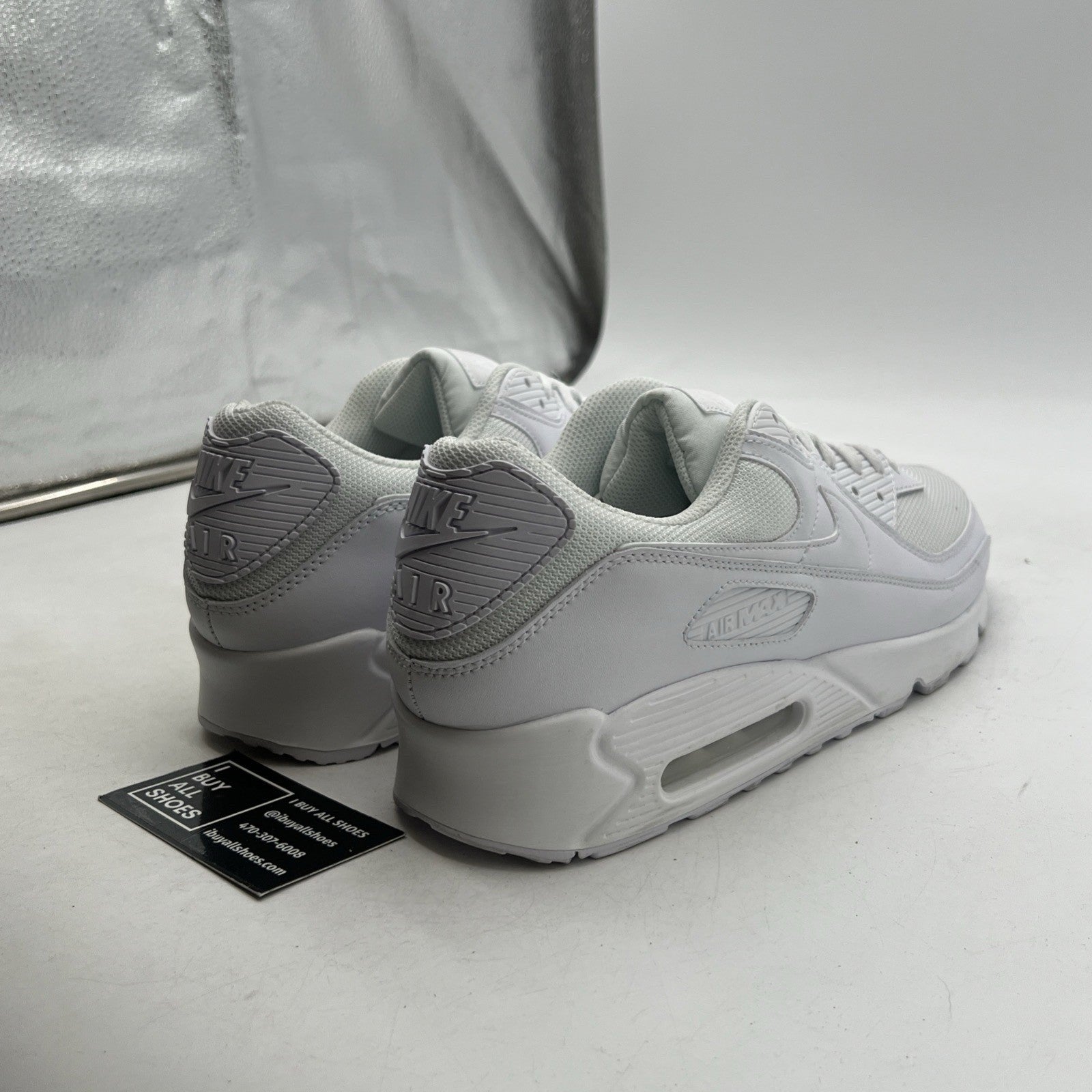 Size 13 - Nike Air Max 90 Triple White 2020 (CN8490-100)