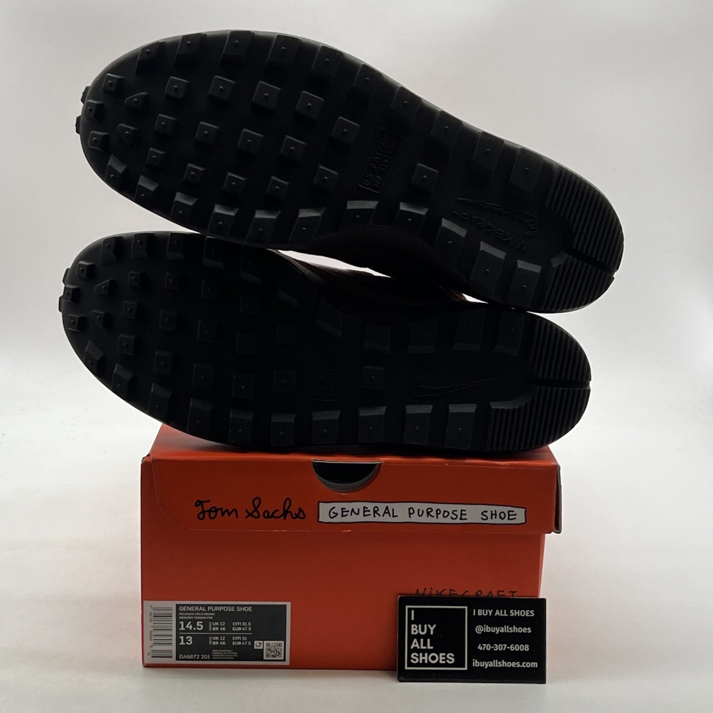 Size 14.5 - Tom Sachs NikeCraft General Purpose Shoes (DA6672-200)