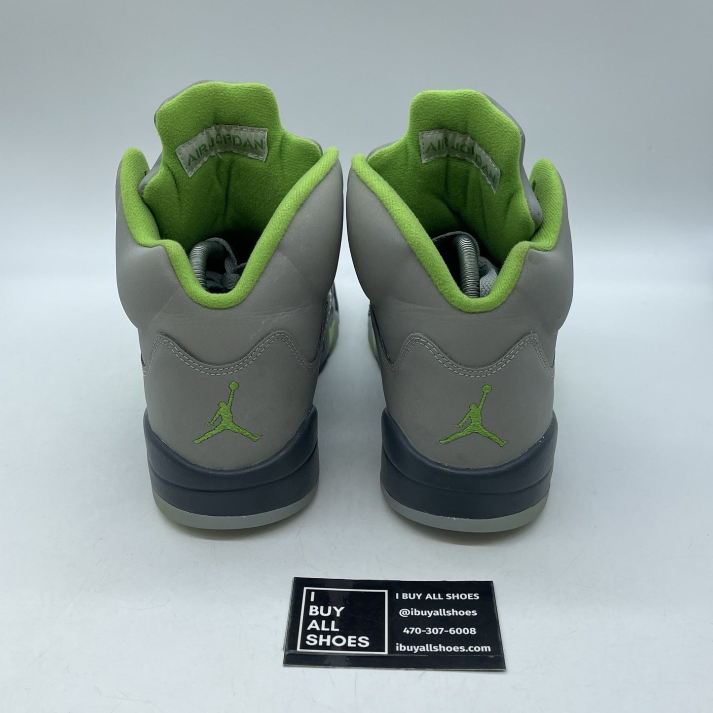 Size 10 - Jordan 5 Retro Green Bean Grey Leather (DM9014-003)