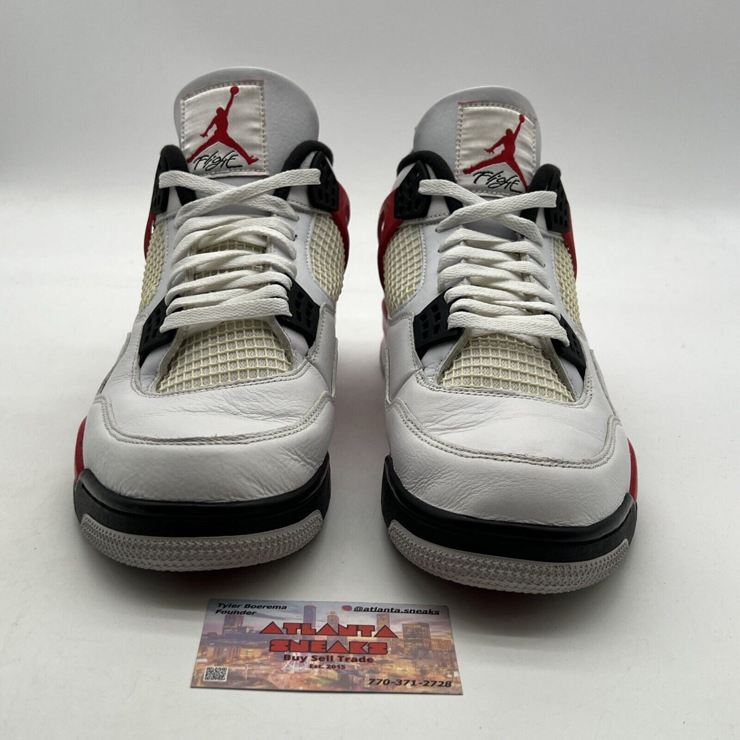 Size 13 - Air Jordan 4 Retro Mid Red Cement (DH6927-161)