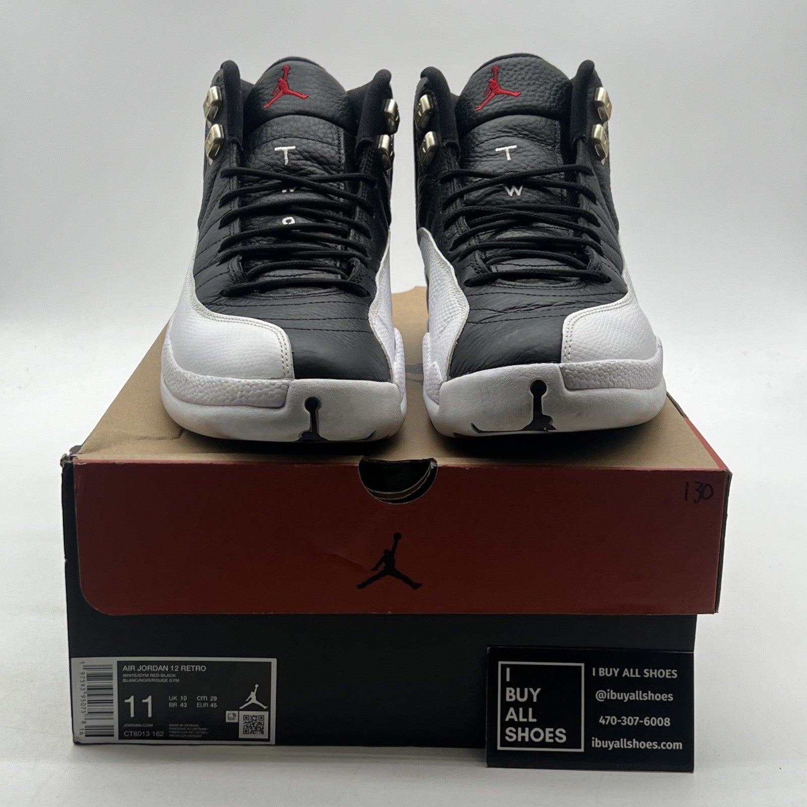 Size 11 - Air Jordan 12 Retro Taxi Flip (CT8013-162)