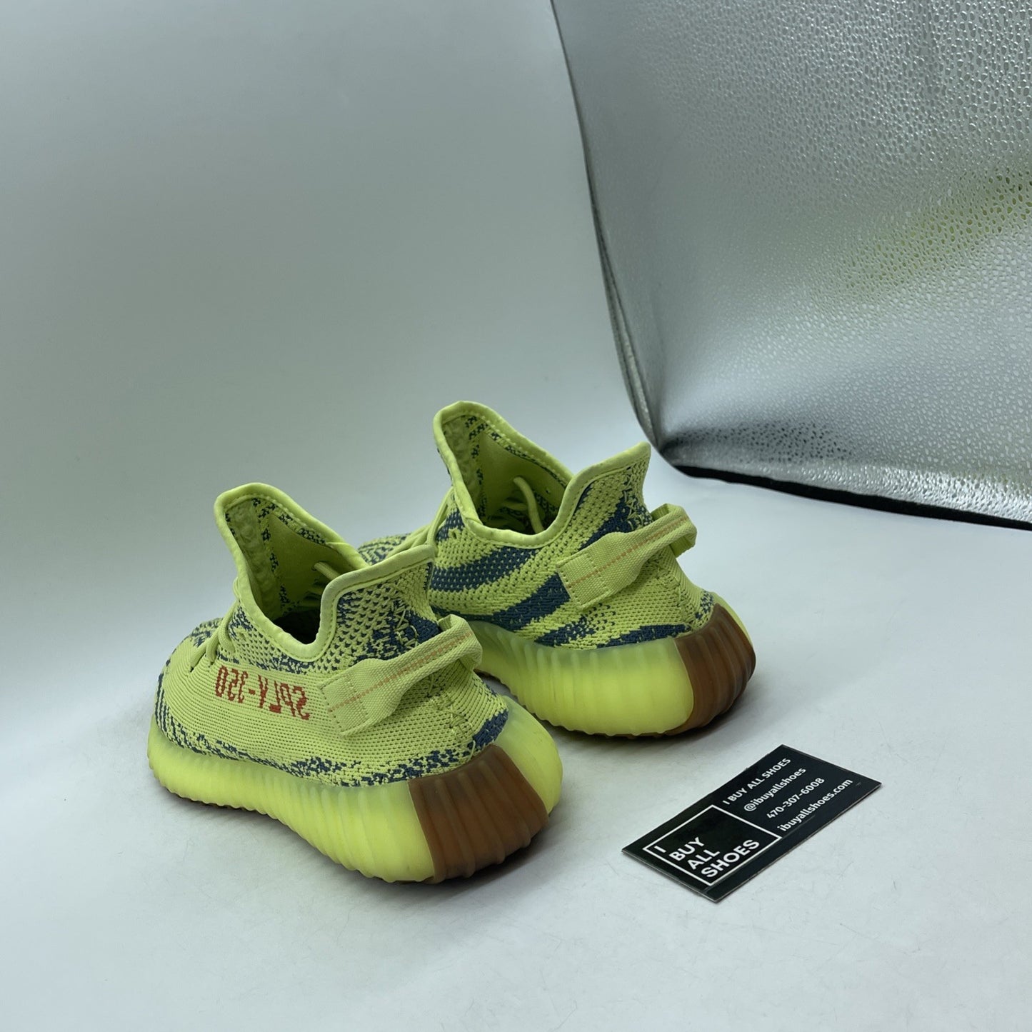 Size 8.5 - adidas Yeezy Boost 350 V2 Low Semi Frozen Yellow (B37572)