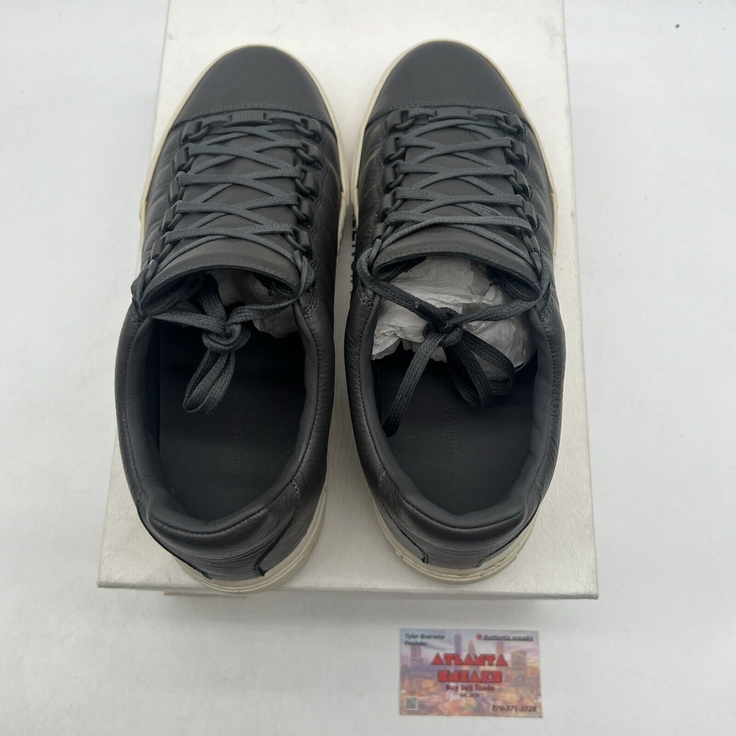 Size 8 - Balenciaga Arena Low Top Trainers Dark Grey