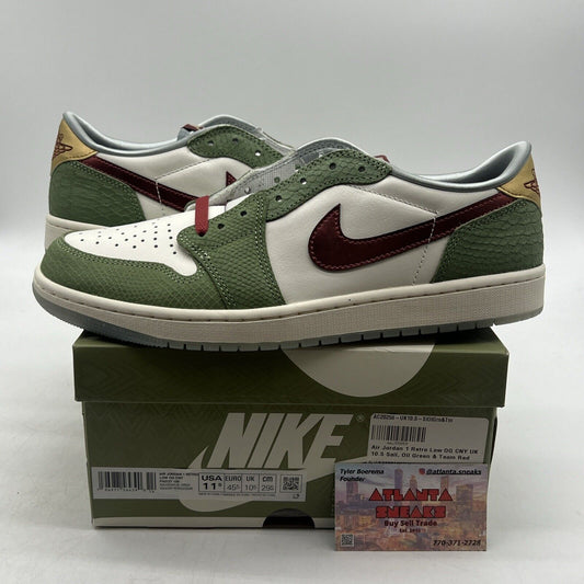 Size 11.5 - Air Jordan 1 Retro OG Low Year of the Dragon (FN3727-100)