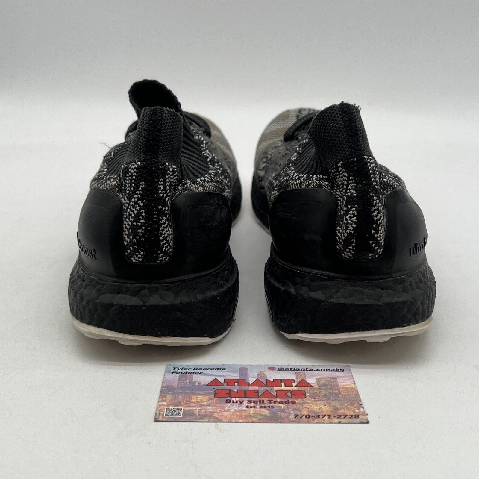 Size 10.5 - Adidas UltraBoost Uncaged (S80698) Black/Grey Sneakers