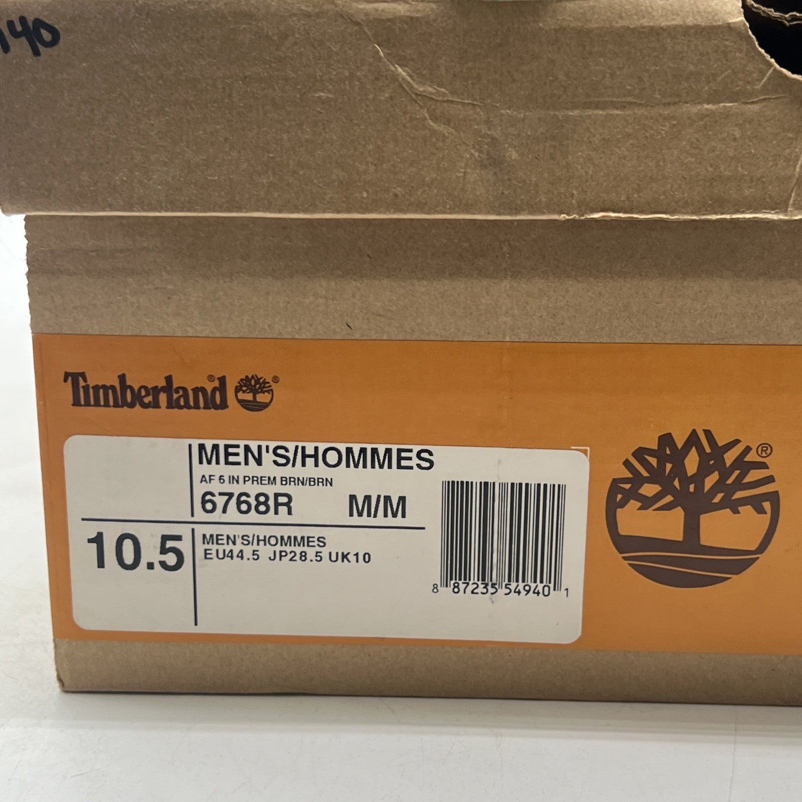 Size 10.5 - Timberland 6 Inch Premium Brown Mens Boot Waterproof Combat (6768R)