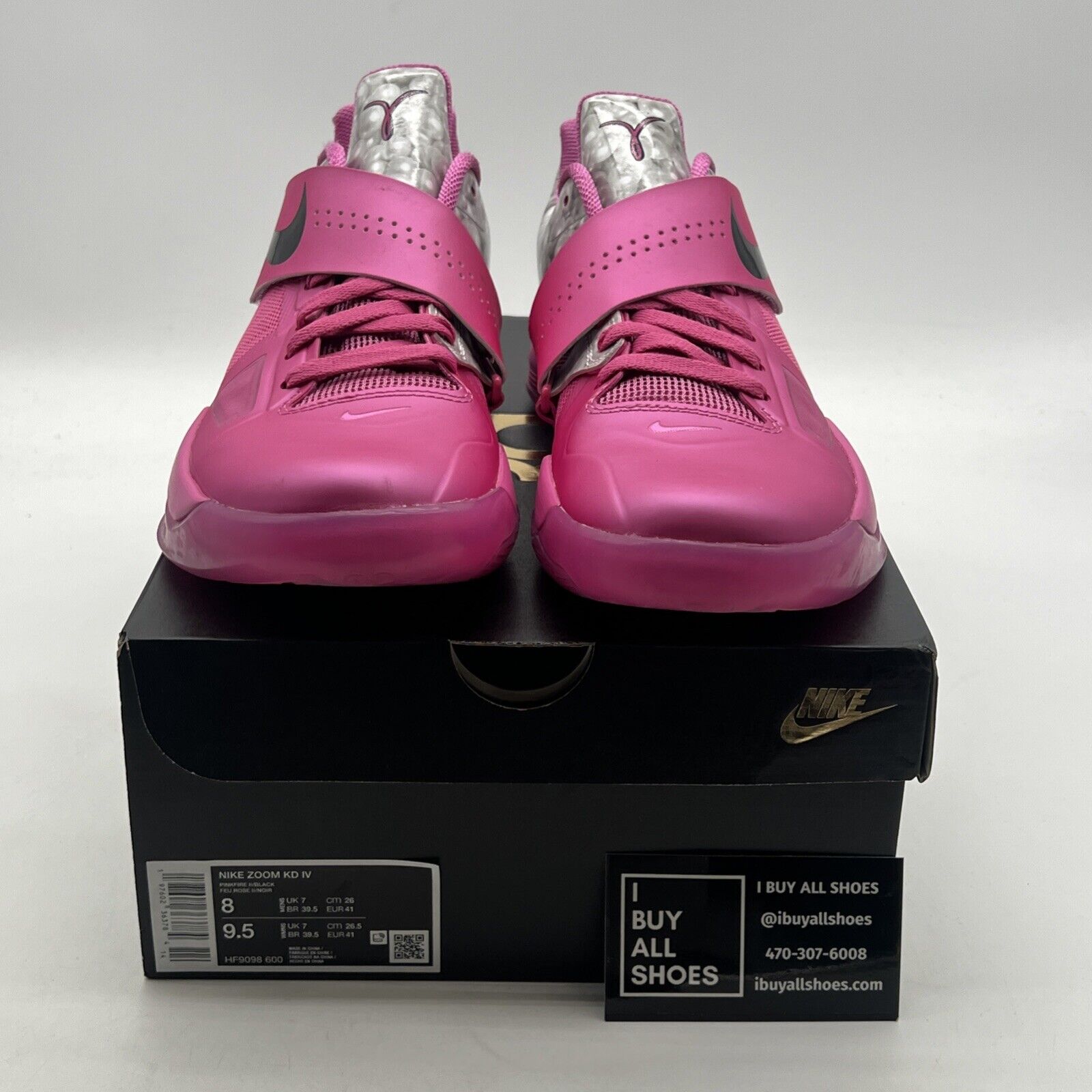 Size 8 - Nike Zoom KD 4 2024 Aunt Pearl (HF9098-600)