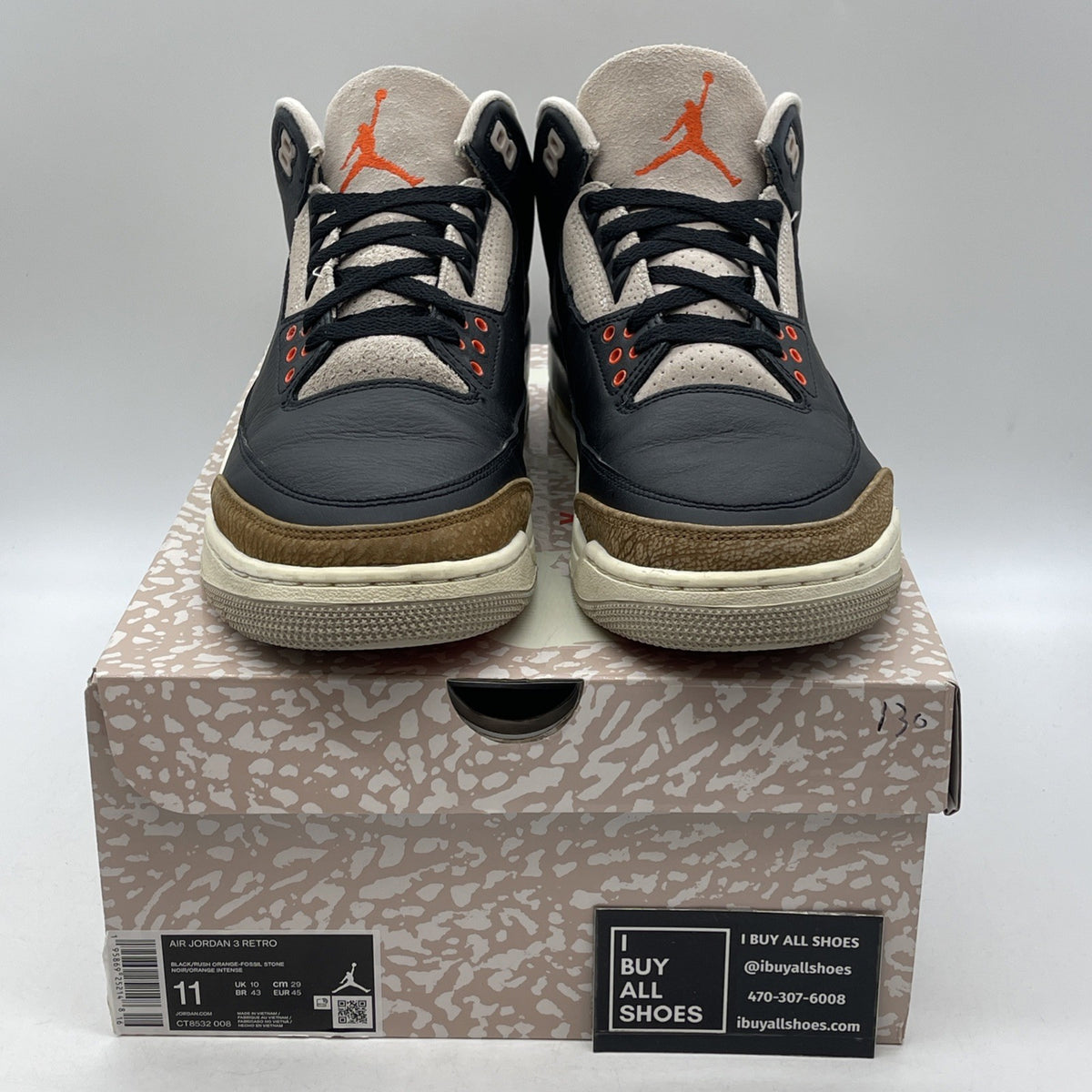 Size 11 - Air Jordan 3 Retro Mid Desert Elephant (CT8532-008)