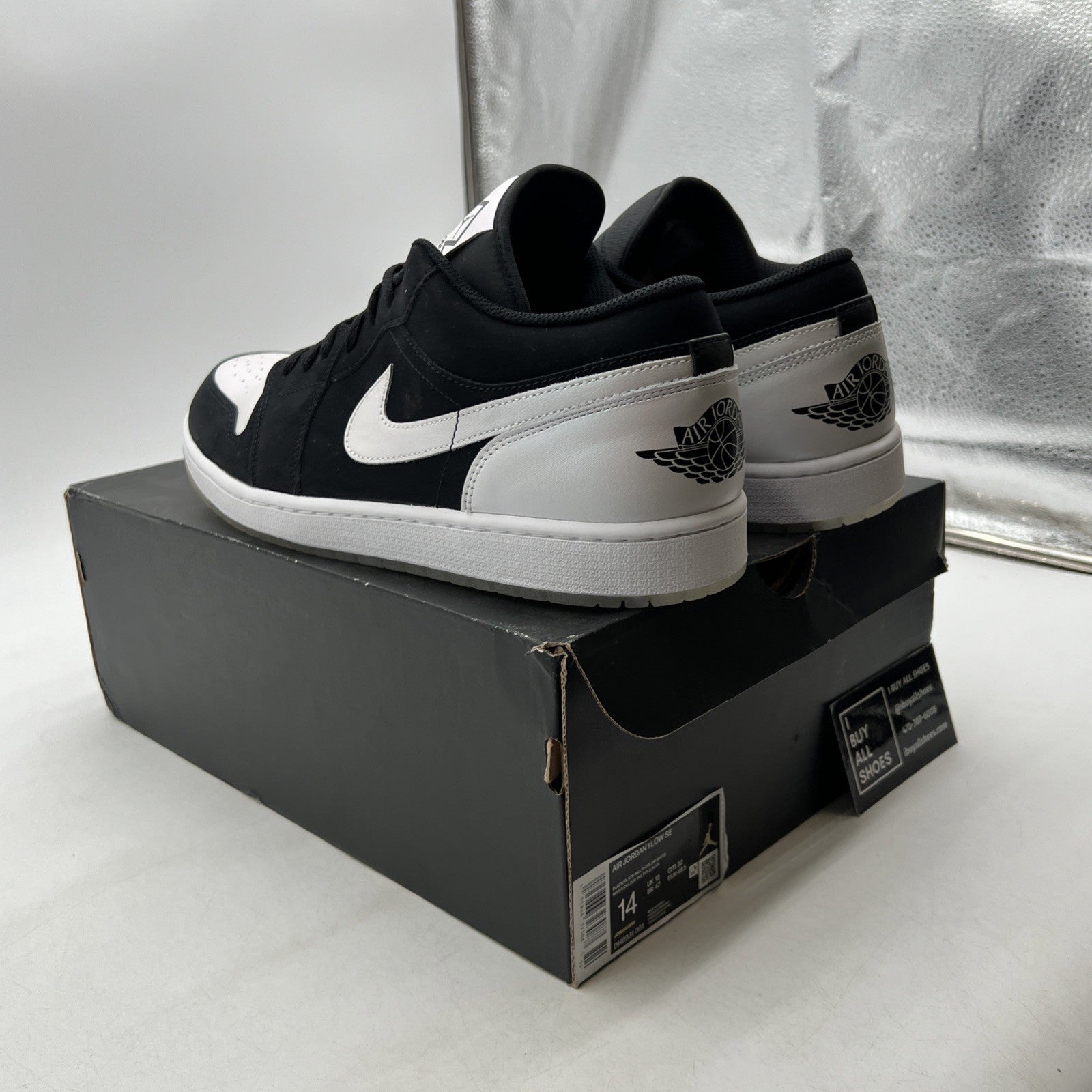 Size 14 - Air Jordan 1 Low SE Diamond (DH6931-001)