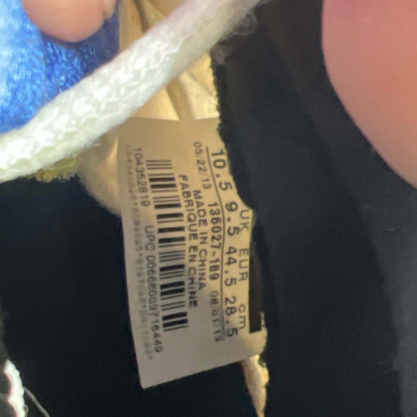 Size 10.5 - Air Jordan 5 Retro 2013 Laney (136027-189)