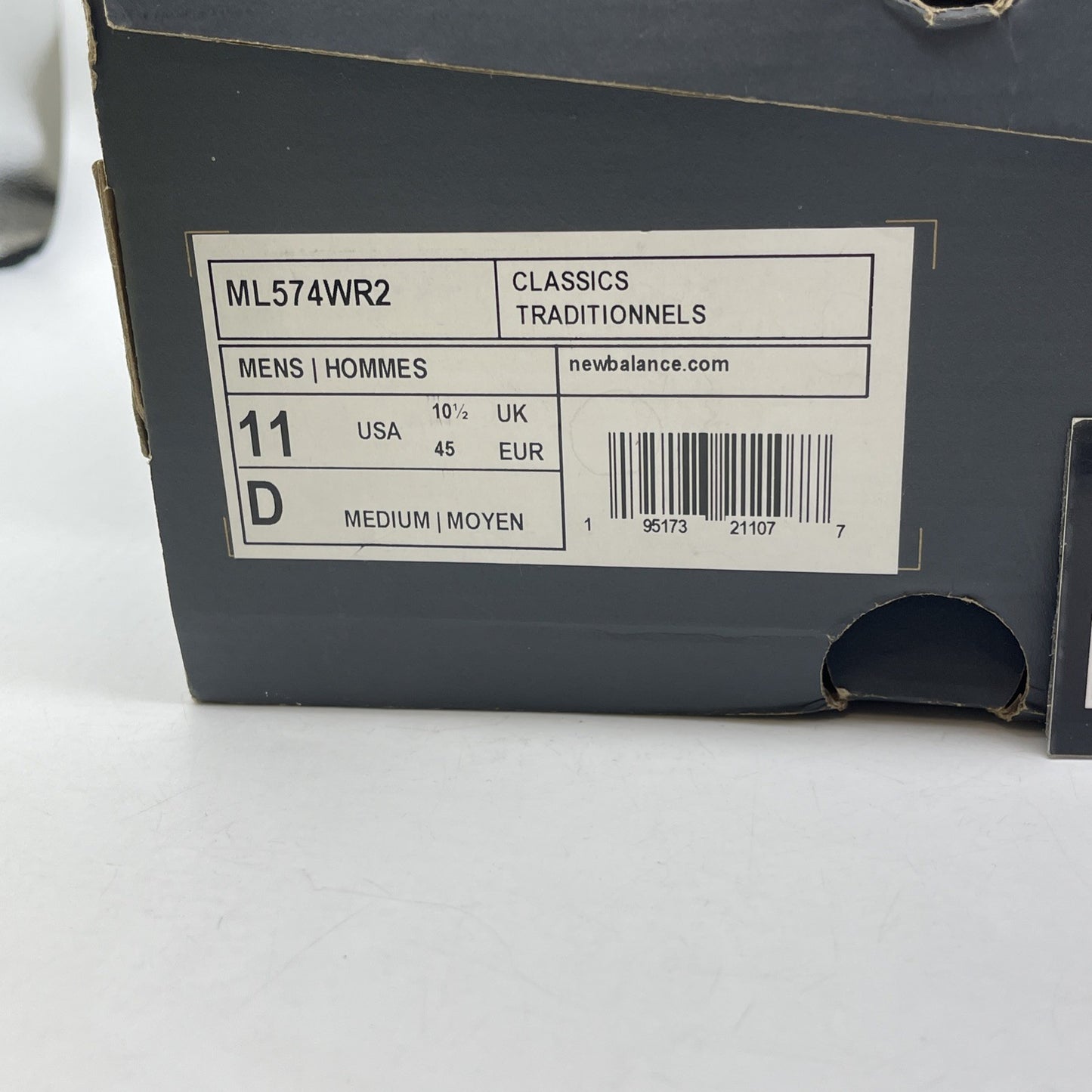 Size 11 - New Balance 574 Citra Yellow Grey Suede Leather (ML574WR2)