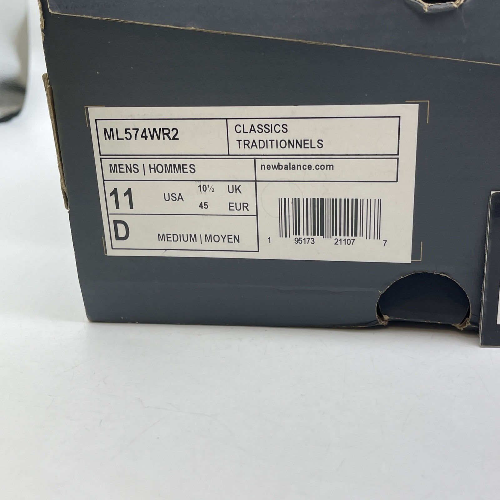 Size 11 - New Balance 574 Citra Yellow Grey Suede Leather (ML574WR2)