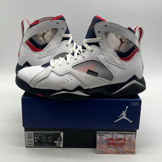 Size 9.5 - Paris Saint-Germain x Air Jordan 7 Retro Paname (CZ0789-105)