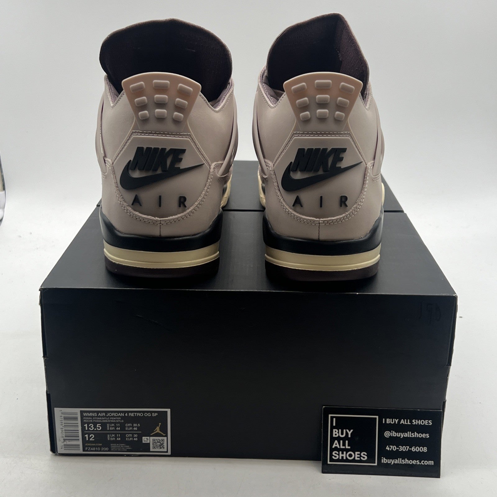 Size 13.5 - A Ma Maniére x Air Jordan 4 Retro While You Were Sleeping W