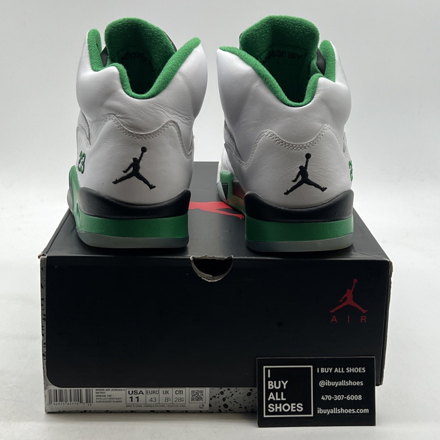 Size 11 - Air Jordan 5 Retro Lucky Green W (DD9336-103)