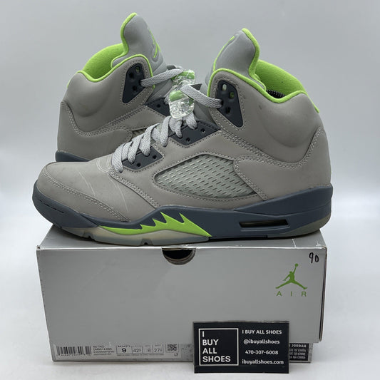Size 9 - Air Jordan 5 Retro Green Bean (DM9014-003(