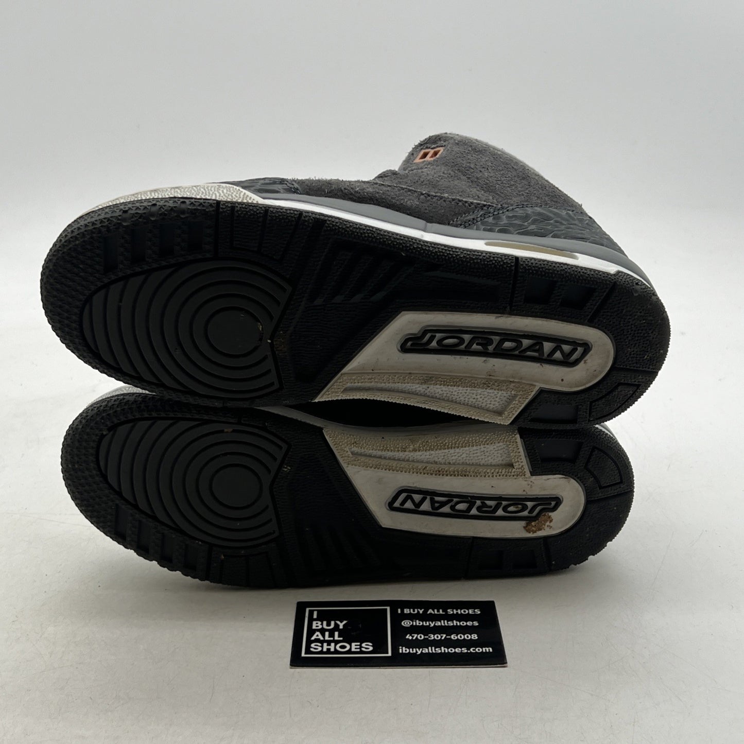 Size 5.5Y - Air Jordan 3 Retro Mid Anthracite (441140-035)