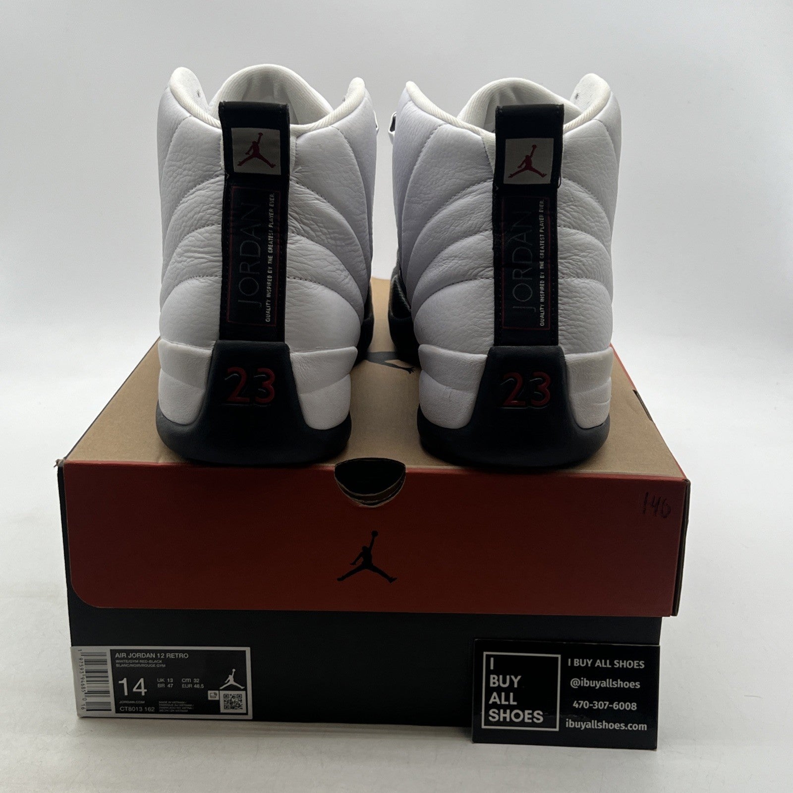 Size 14 - Air Jordan 12 Retro Taxi Flip (CT8013-162)
