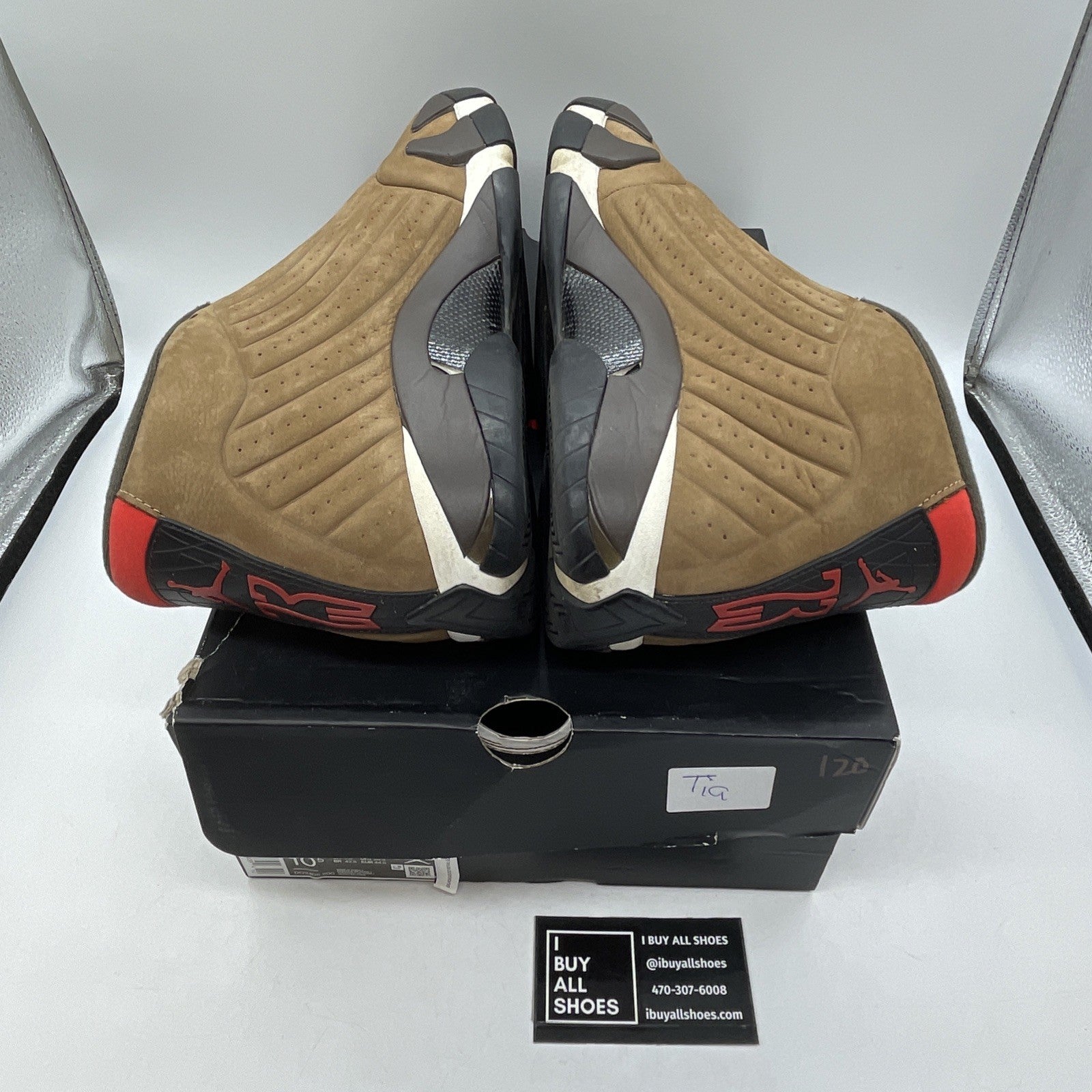Size 10.5 - Air Jordan 14 Retro Winterized Brown Black Suede (DO9406-200)