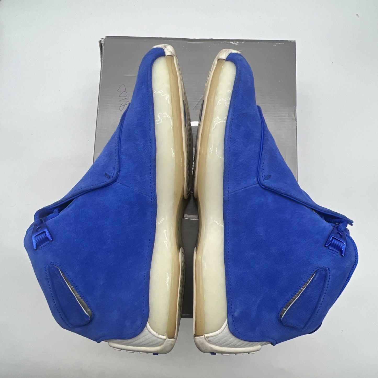 Size 10.5 - Air Jordan 18 Retro Blue Suede (AA2494-401)