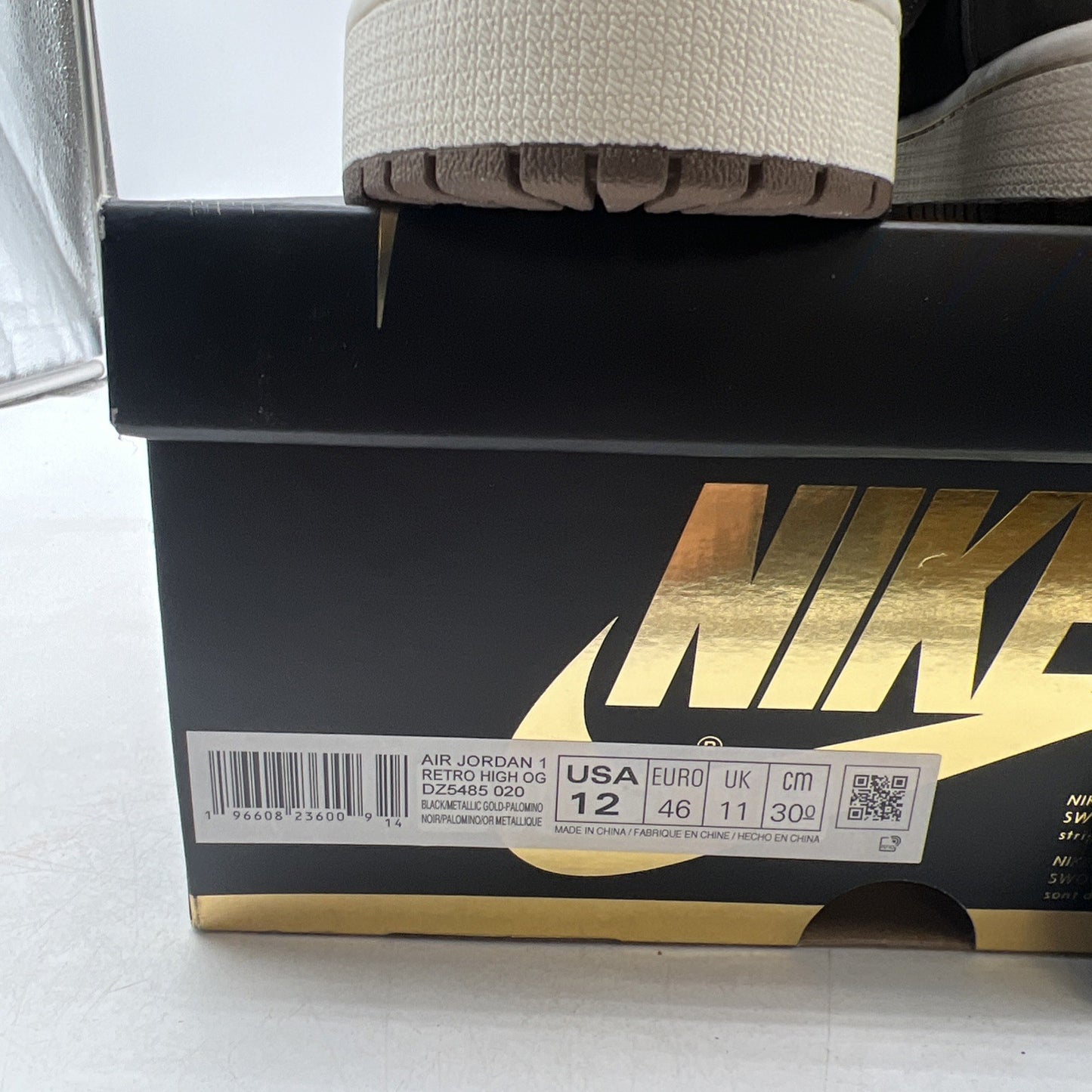 Size 12 - Air Jordan 1 Retro OG High Palomino (DZ5485-020)