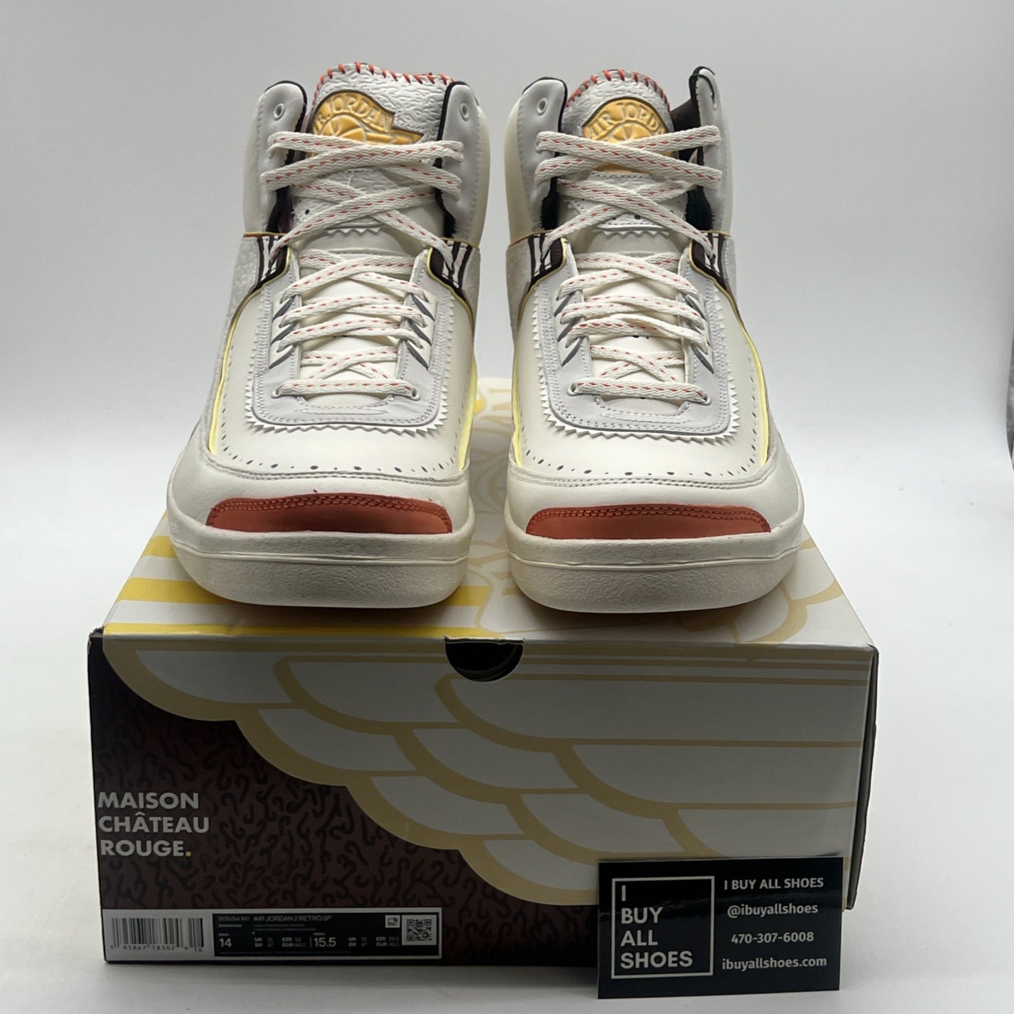 Size 14 - Maison Château Rouge x Air Jordan 2 United Youth International