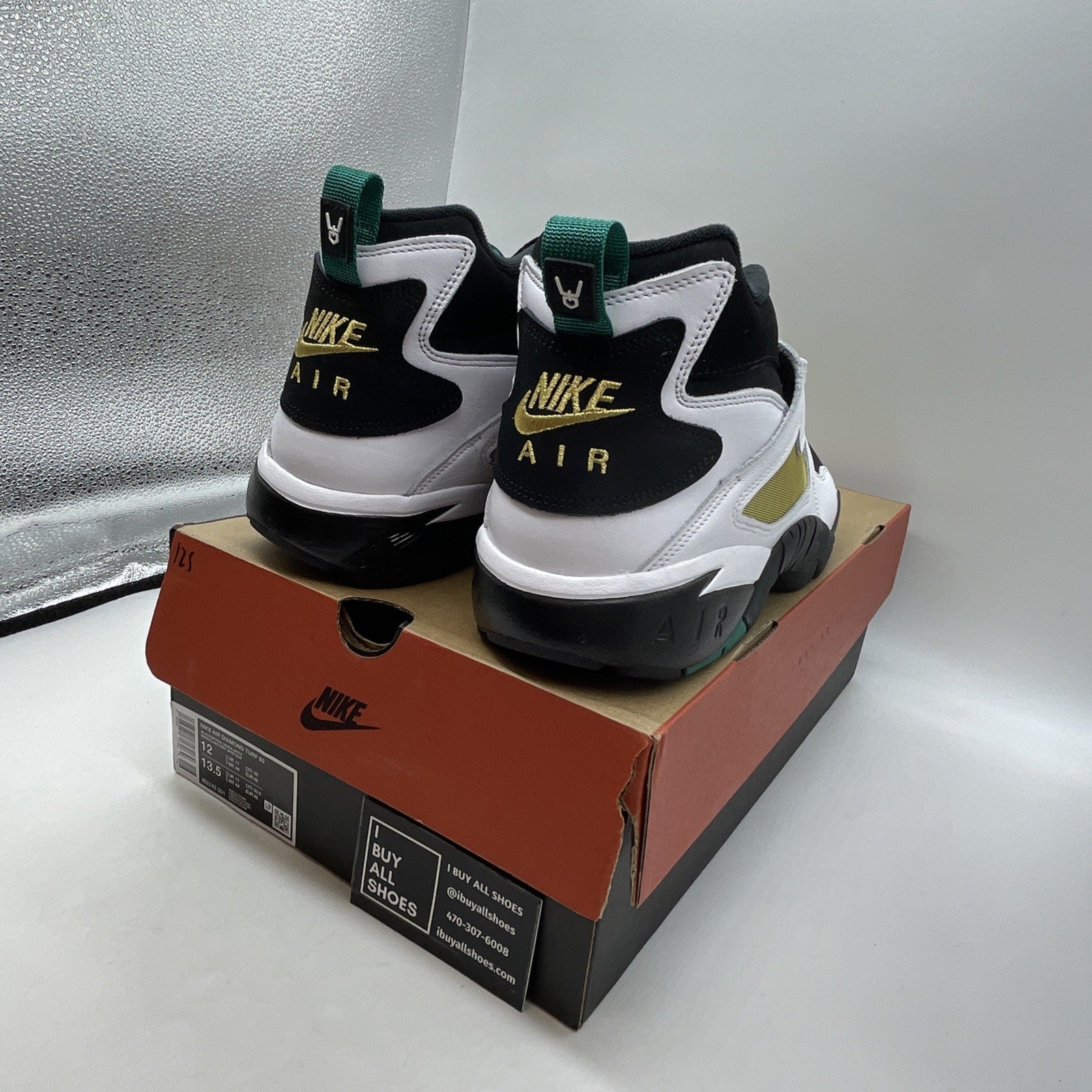 Size 12 - Nike Air Diamond Turf 2025 Emerald (IB2240-001)