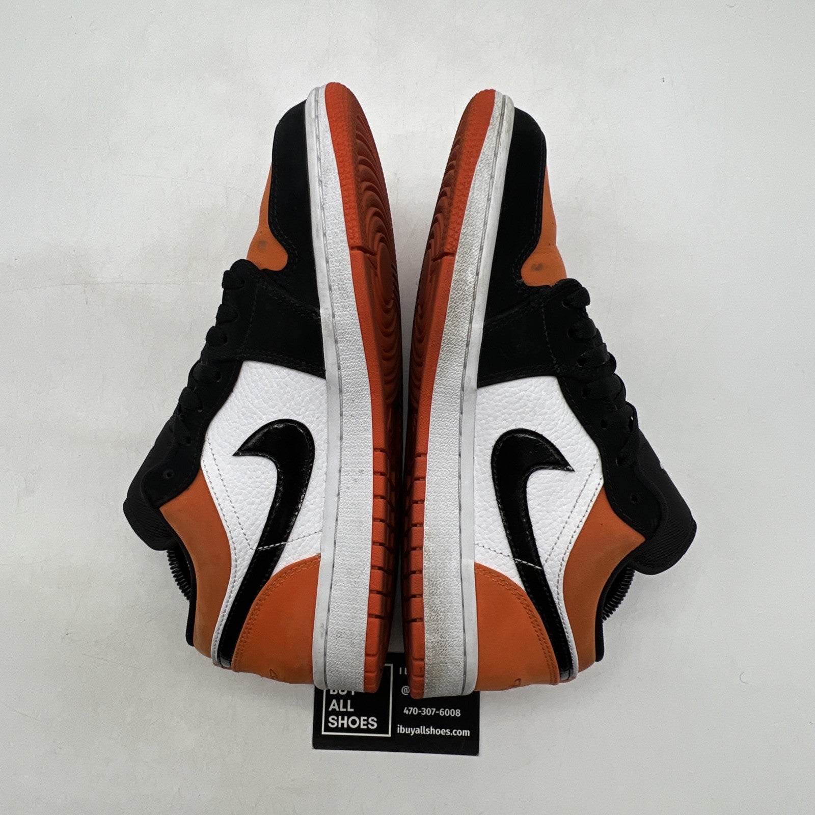 Size 8 - Air Jordan 1 Low Shattered Backboard (553558-128)