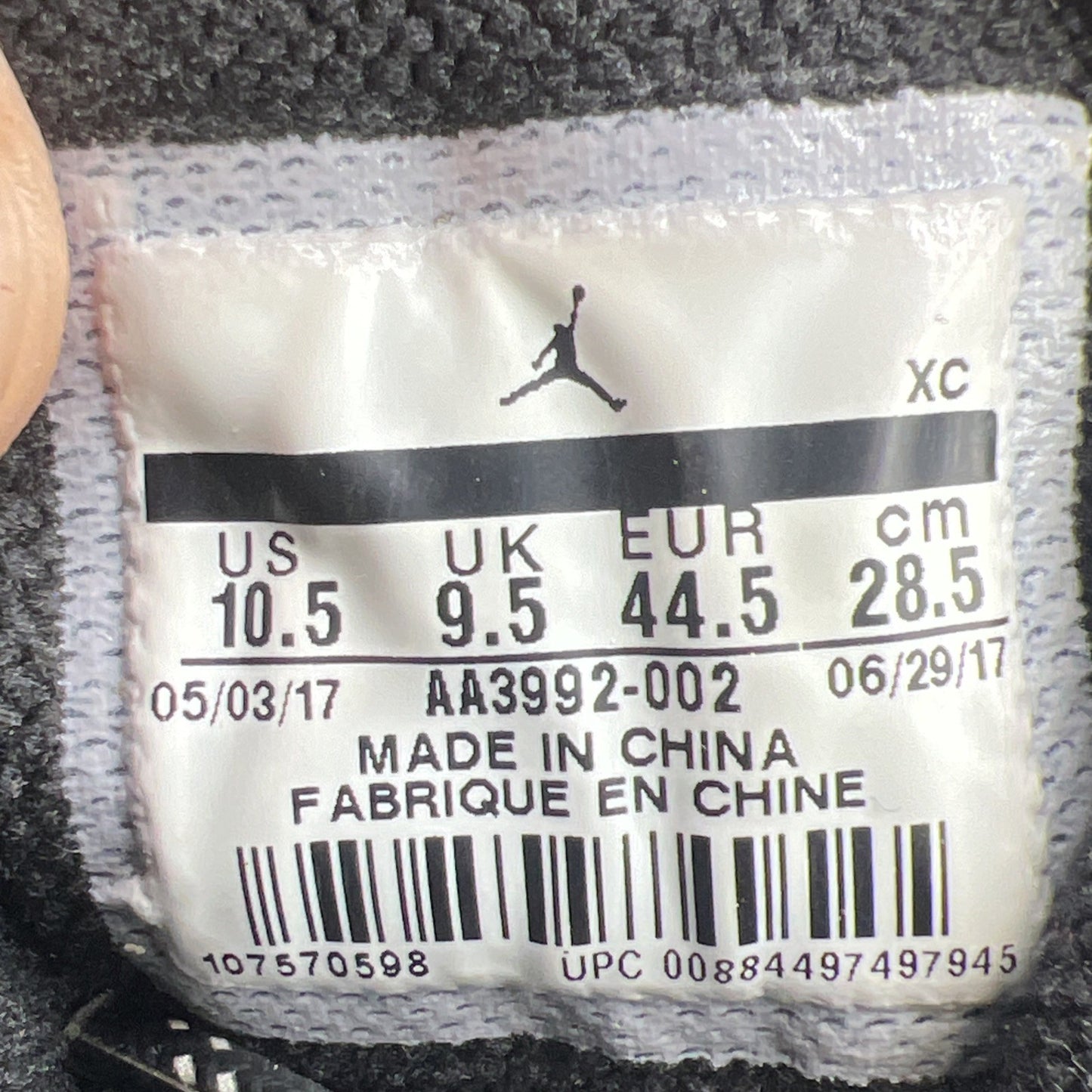 Size 10.5 - Air Jordan 1 Winterized Mid Black Gum (AA3992-002)