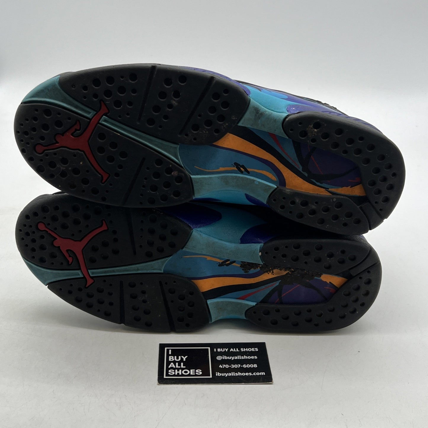 Size 11 - Air Jordan 8 Retro Aqua 2015 (305381-025)