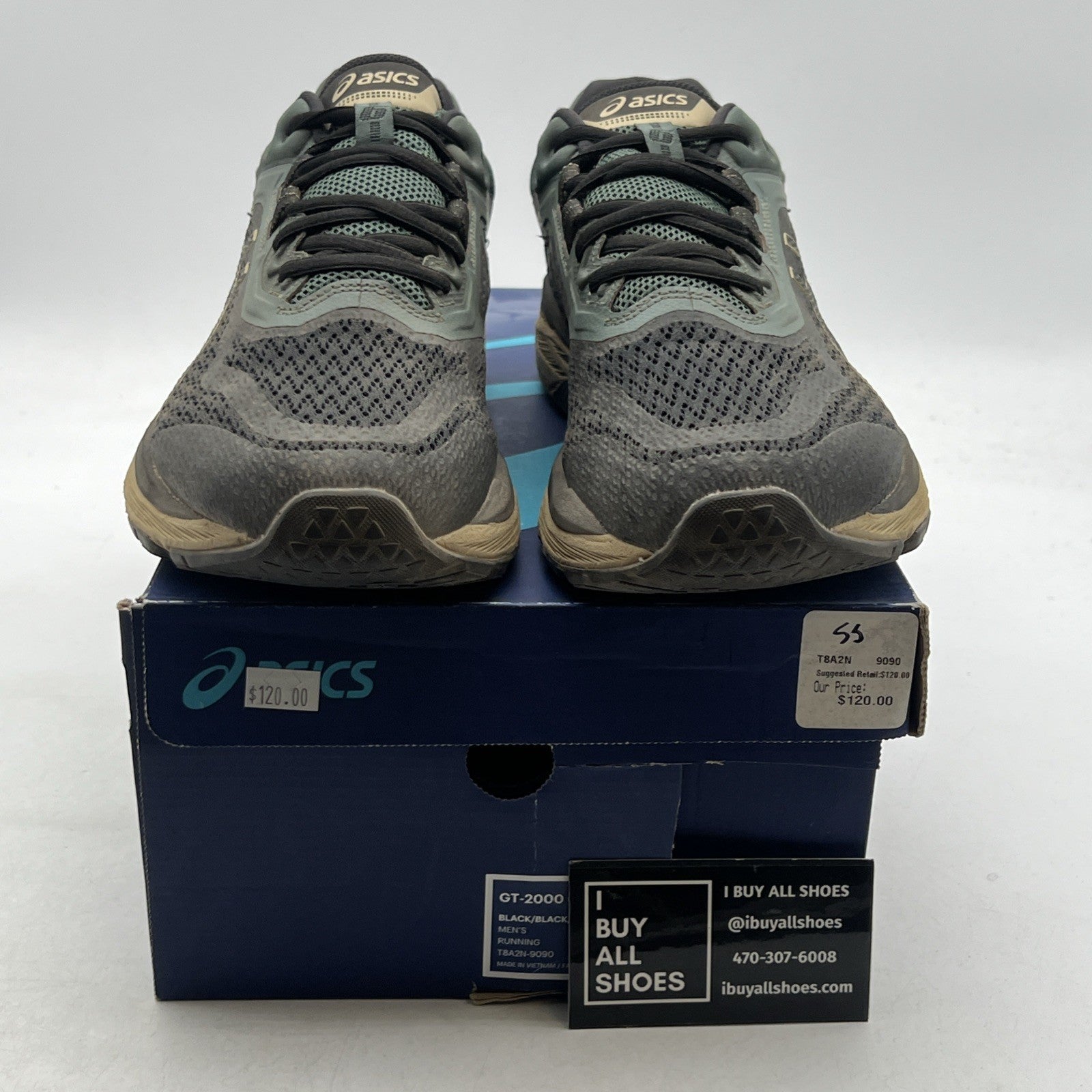 Size 11.5 - Asics GT 2000 6 Dark Forest (T8A2N-9090)