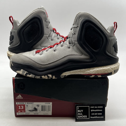Size 13 - Adidas D Rose 5 Boost Light Onix (C76798)