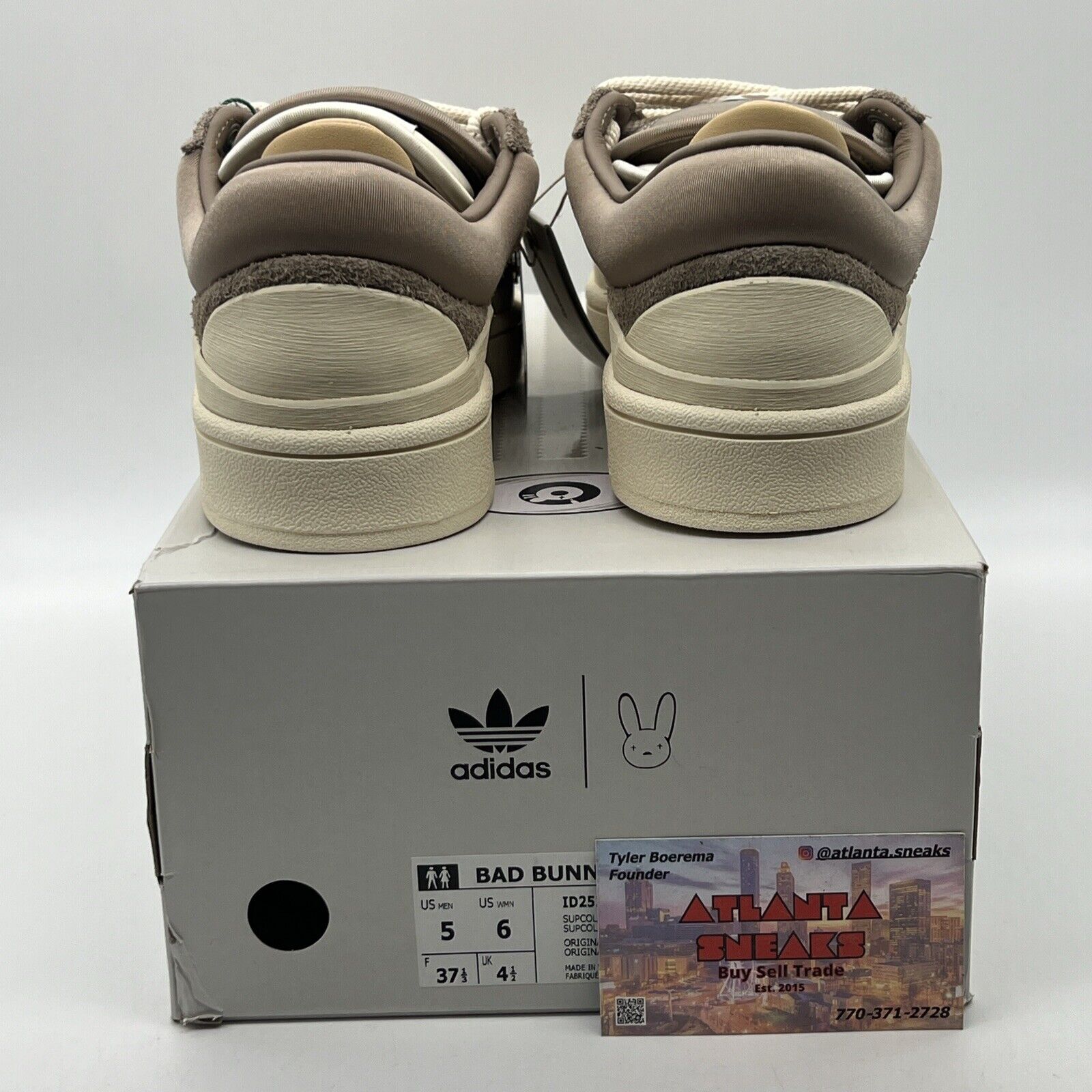 Size 5 - adidas Bad Bunny x Campus Chalky Brown Suede (ID2529)