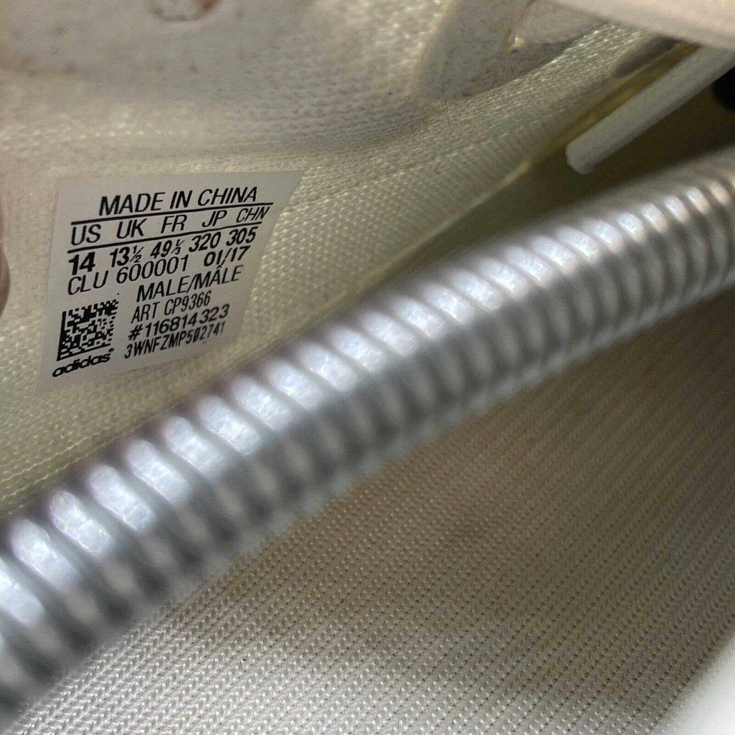 Size 14 - adidas Yeezy Boost 350 V2 Low Cream White / Triple White (CP9366)