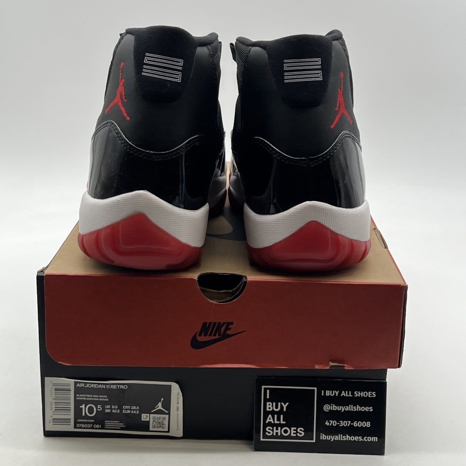 Size 10.5 - Air Jordan 11 Retro High Bred (378037-061)