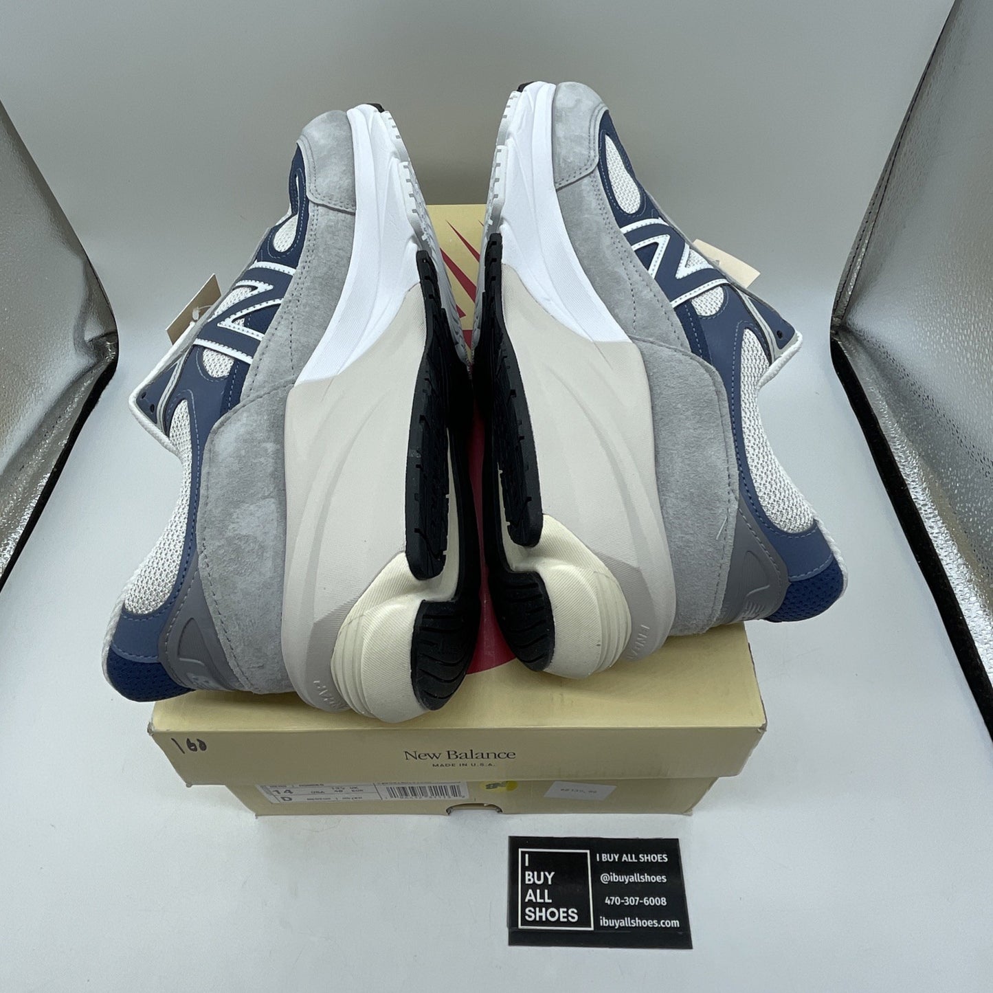 Size 14 - New Balance 990v6 Made in USA Grey Day 2023 (U990TC6)