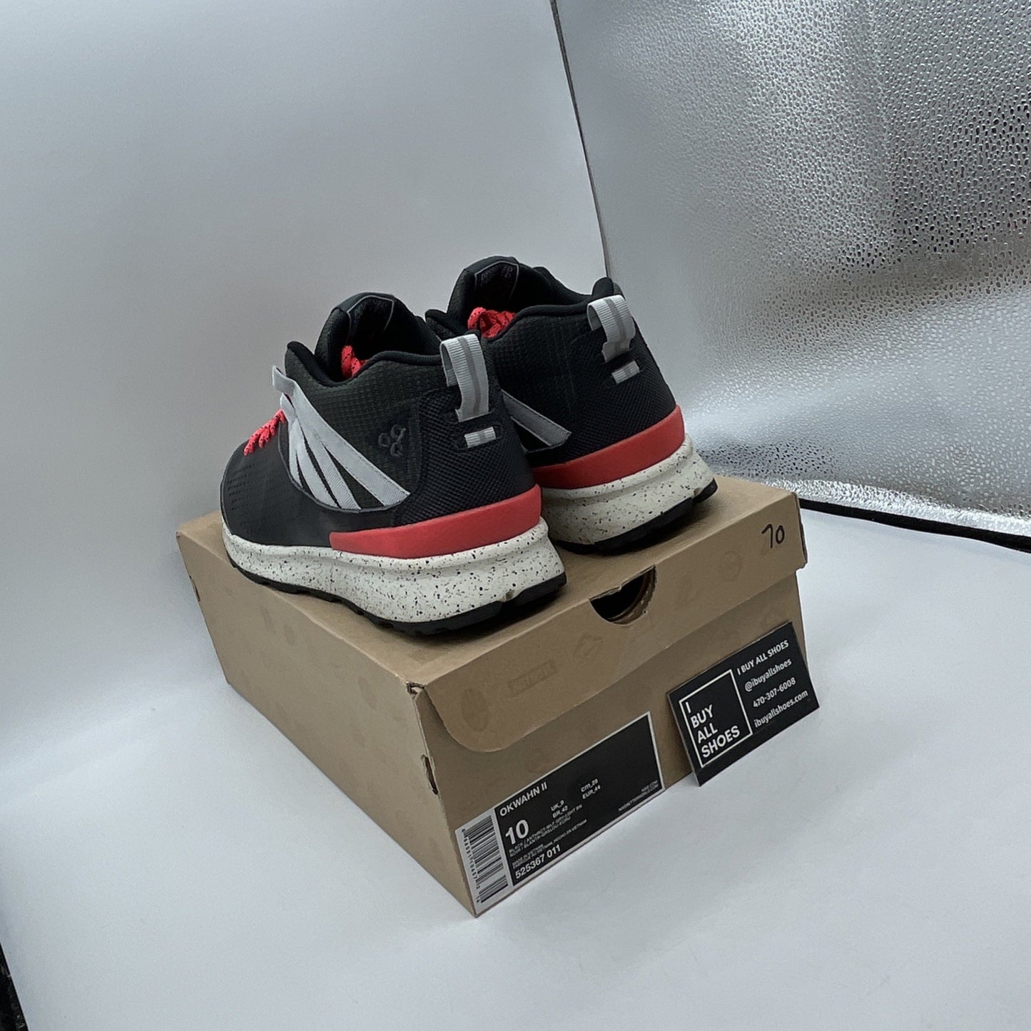 Size 10 - NIKE ACG OKWAHN II 2 Cloudnova White Pearl (525367-011)