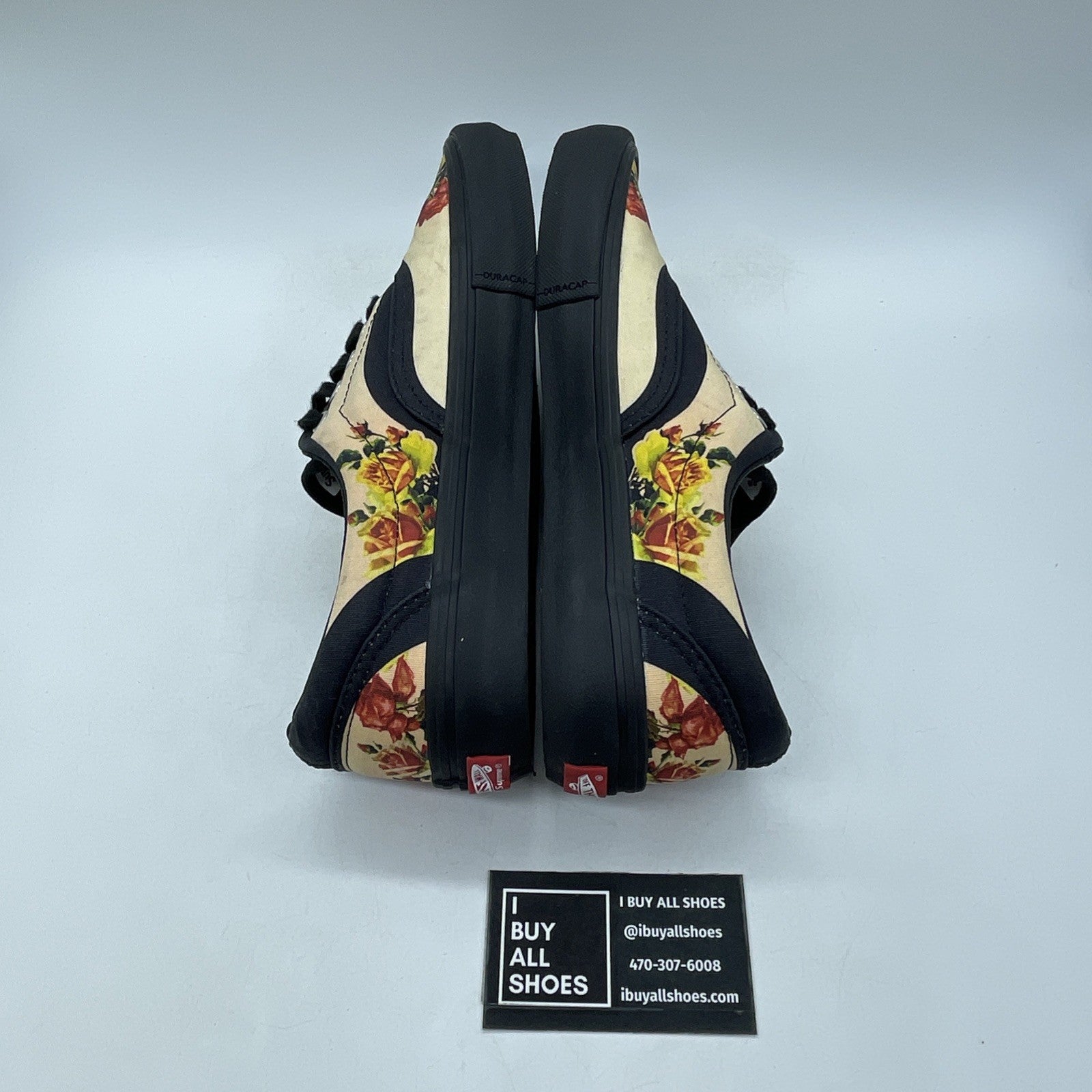 Size 9.5 - Supreme Jean Paul Gaultier JPG Vans Era Pro Men's Floral (721454)