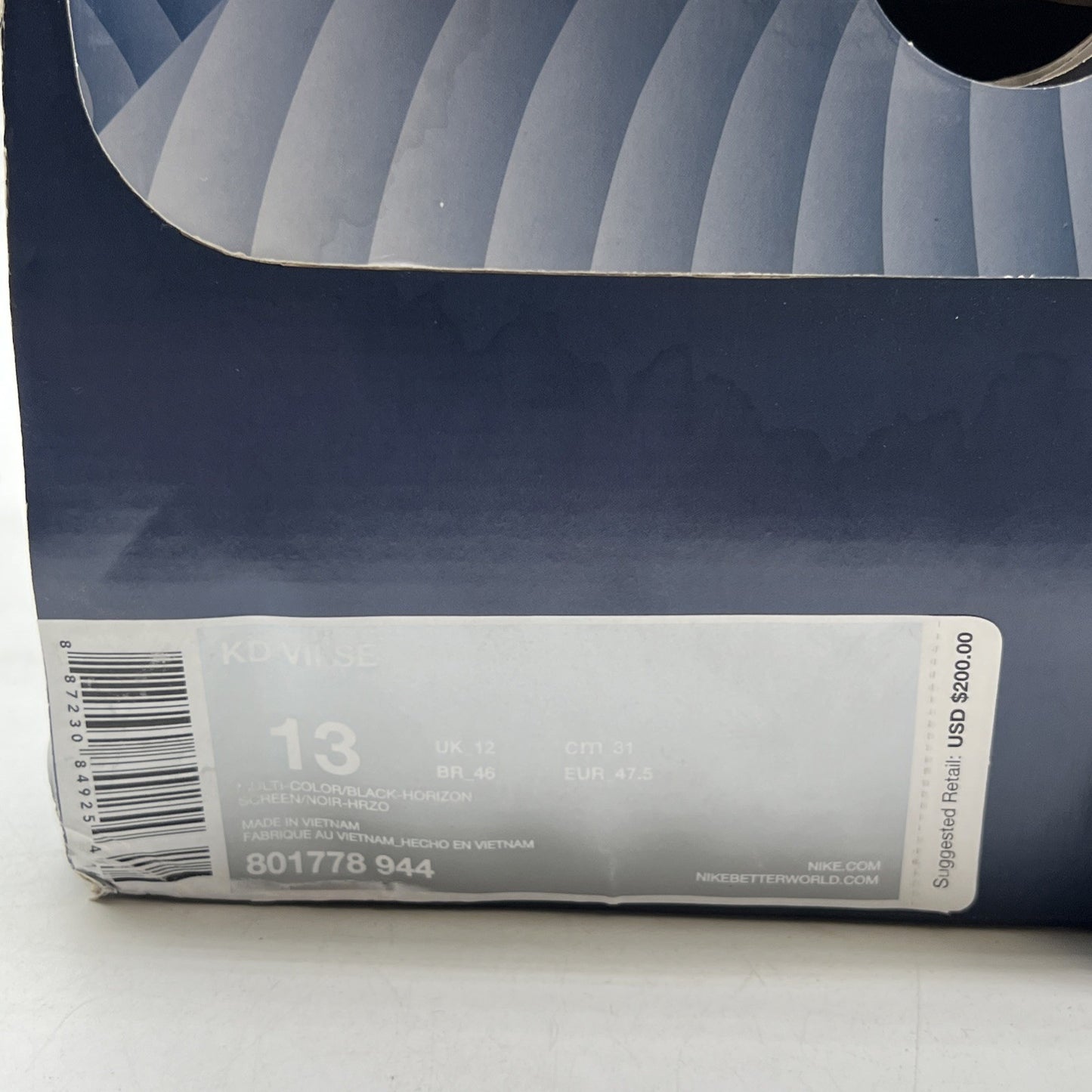 Size 13 - Nike KD 7 What The KD (801778-944)