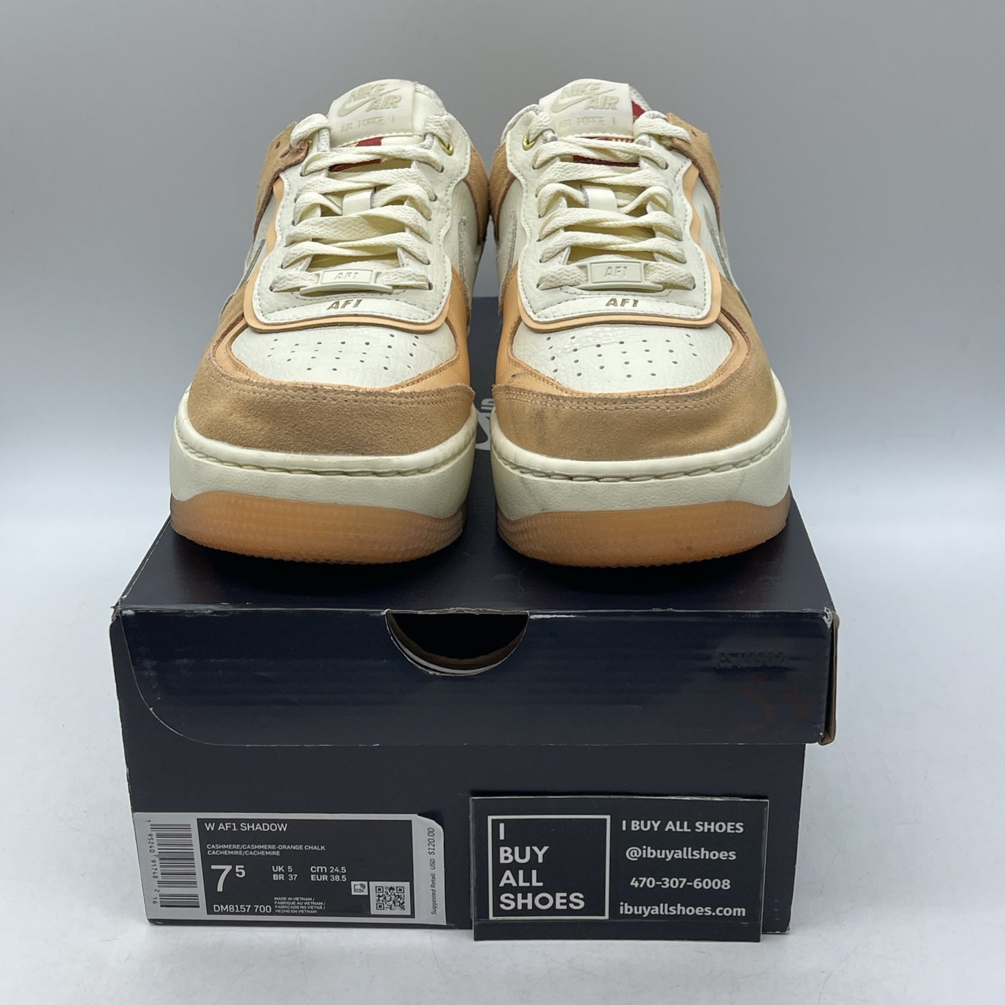 Size 7.5W - Nike Air Force 1 Shadow Sisterhood (DM8157-700)