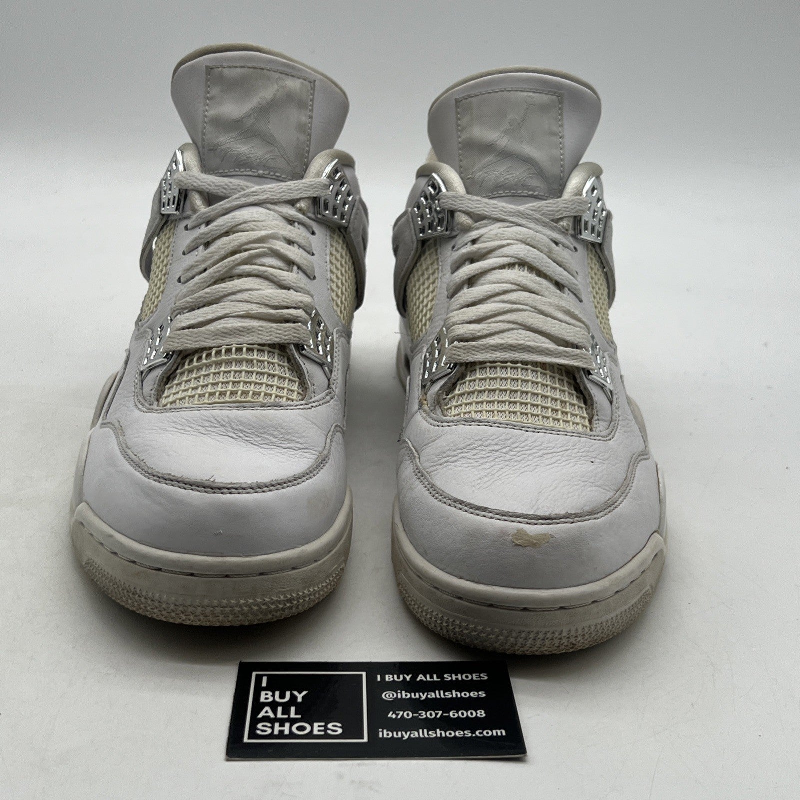 Size 11 - Air Jordan 4 Retro Mid Pure Money (308497-100)