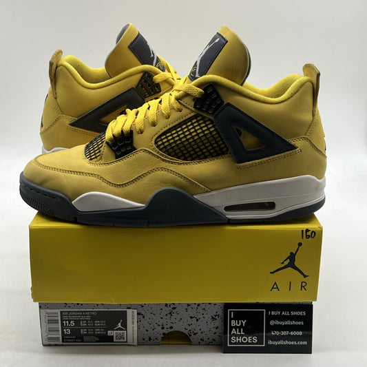 Size 11.5 - Air Jordan 4 Retro Mid Lightning (CT8527-700)